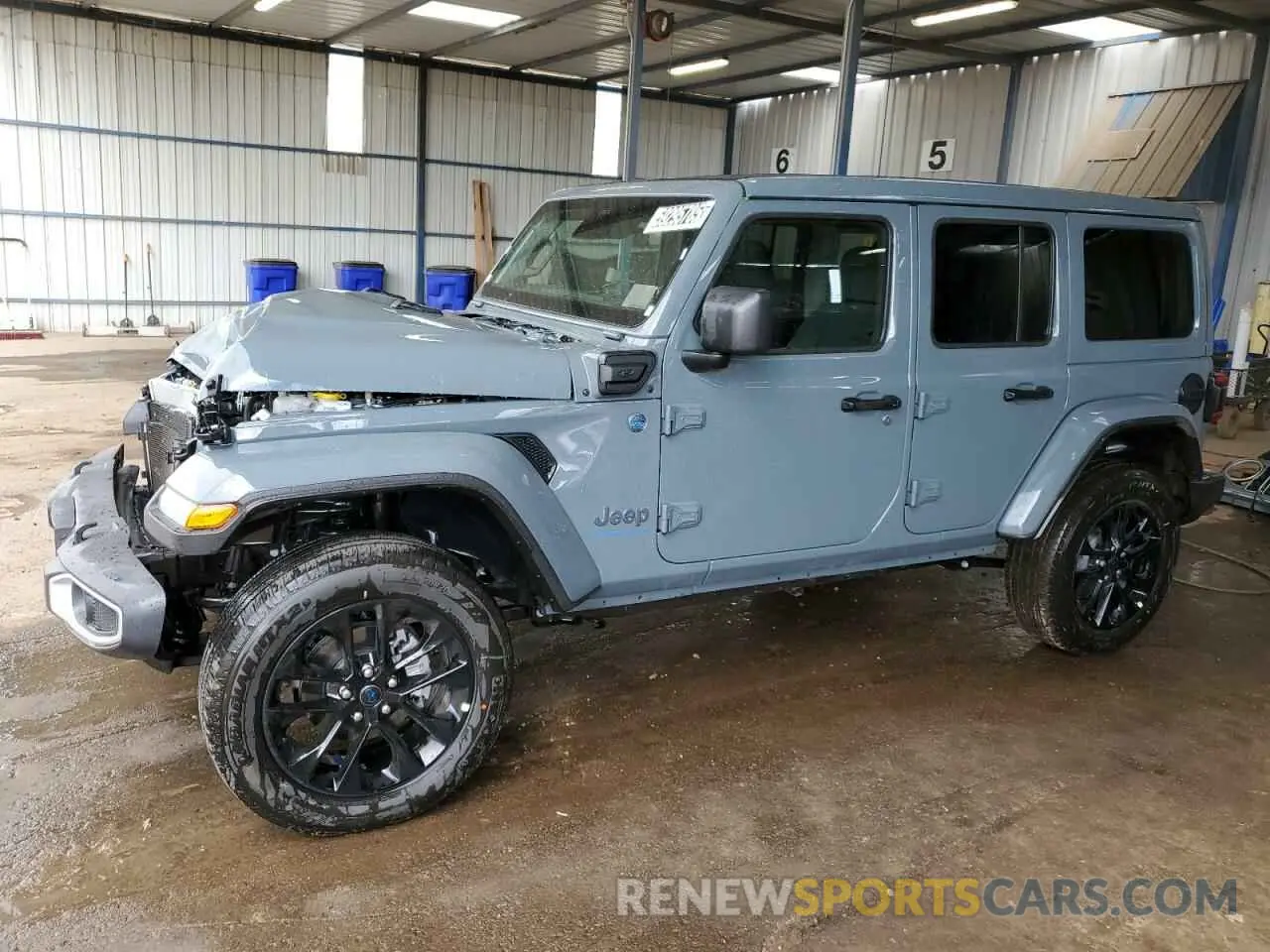 1 Photograph of a damaged car 1C4RJXP67SW579236 JEEP WRANGLER 2025