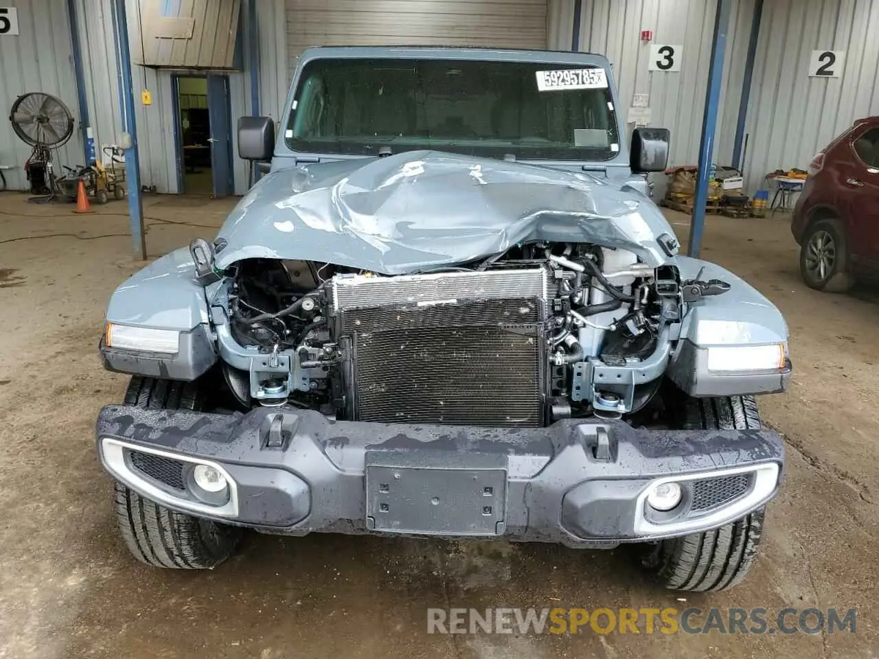 5 Photograph of a damaged car 1C4RJXP67SW579236 JEEP WRANGLER 2025