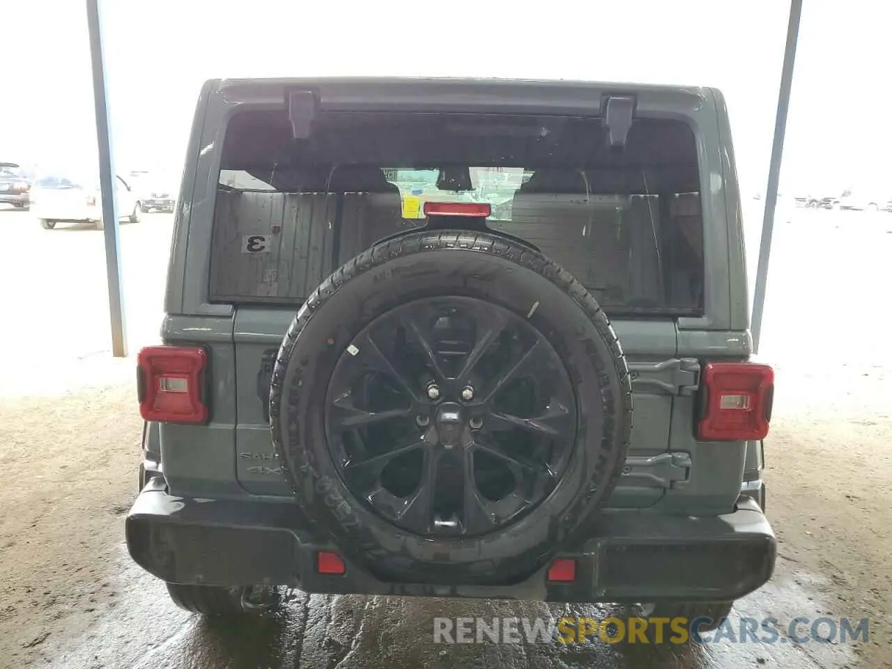 6 Photograph of a damaged car 1C4RJXP67SW579236 JEEP WRANGLER 2025