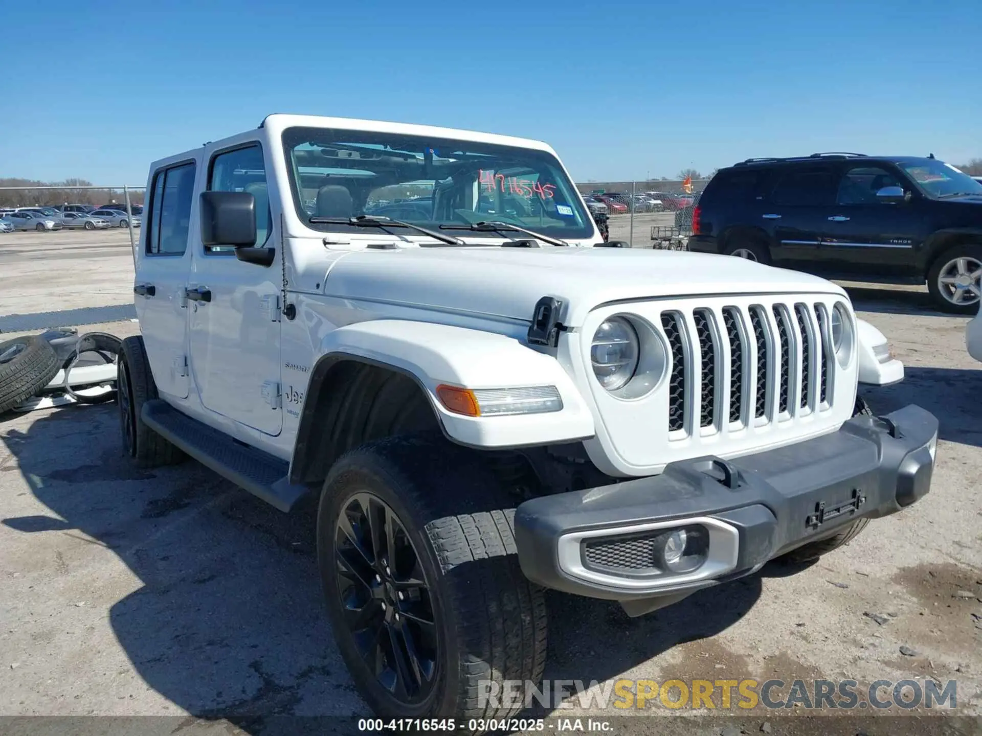 1 Photograph of a damaged car 1C4JJXP62MW724232 JEEP WRANGLER 4XE 2021