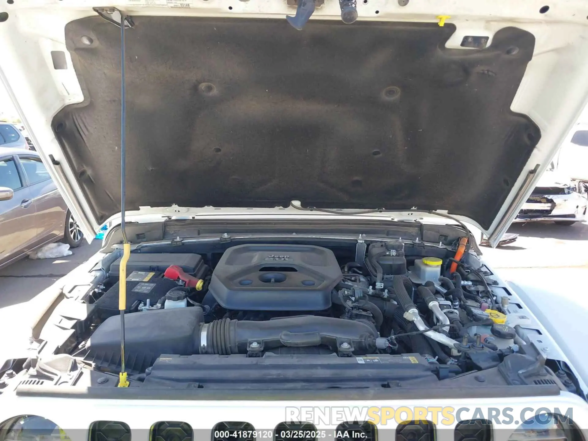 10 Photograph of a damaged car 1C4JJXP63MW716690 JEEP WRANGLER 4XE 2021