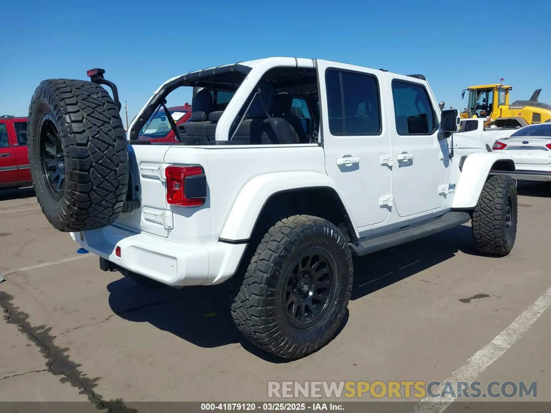 4 Photograph of a damaged car 1C4JJXP63MW716690 JEEP WRANGLER 4XE 2021