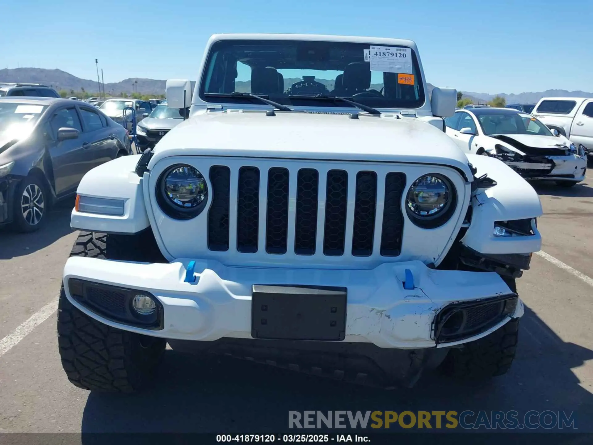 6 Photograph of a damaged car 1C4JJXP63MW716690 JEEP WRANGLER 4XE 2021