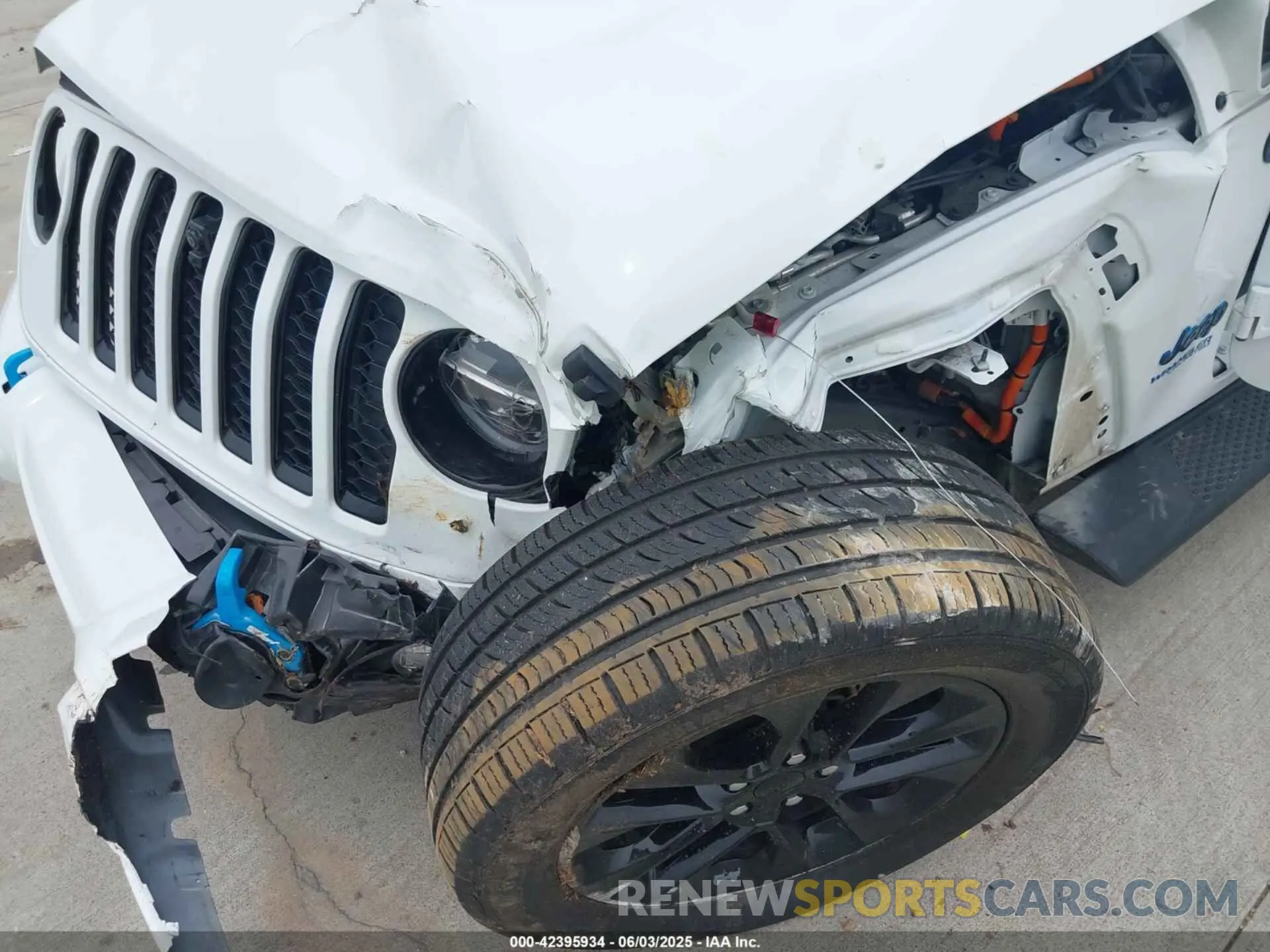 6 Photograph of a damaged car 1C4JJXP63MW723803 JEEP WRANGLER 4XE 2021