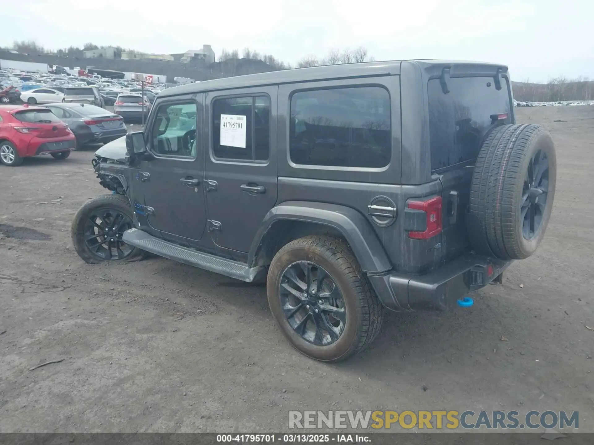 3 Photograph of a damaged car 1C4JJXP65MW676726 JEEP WRANGLER 4XE 2021