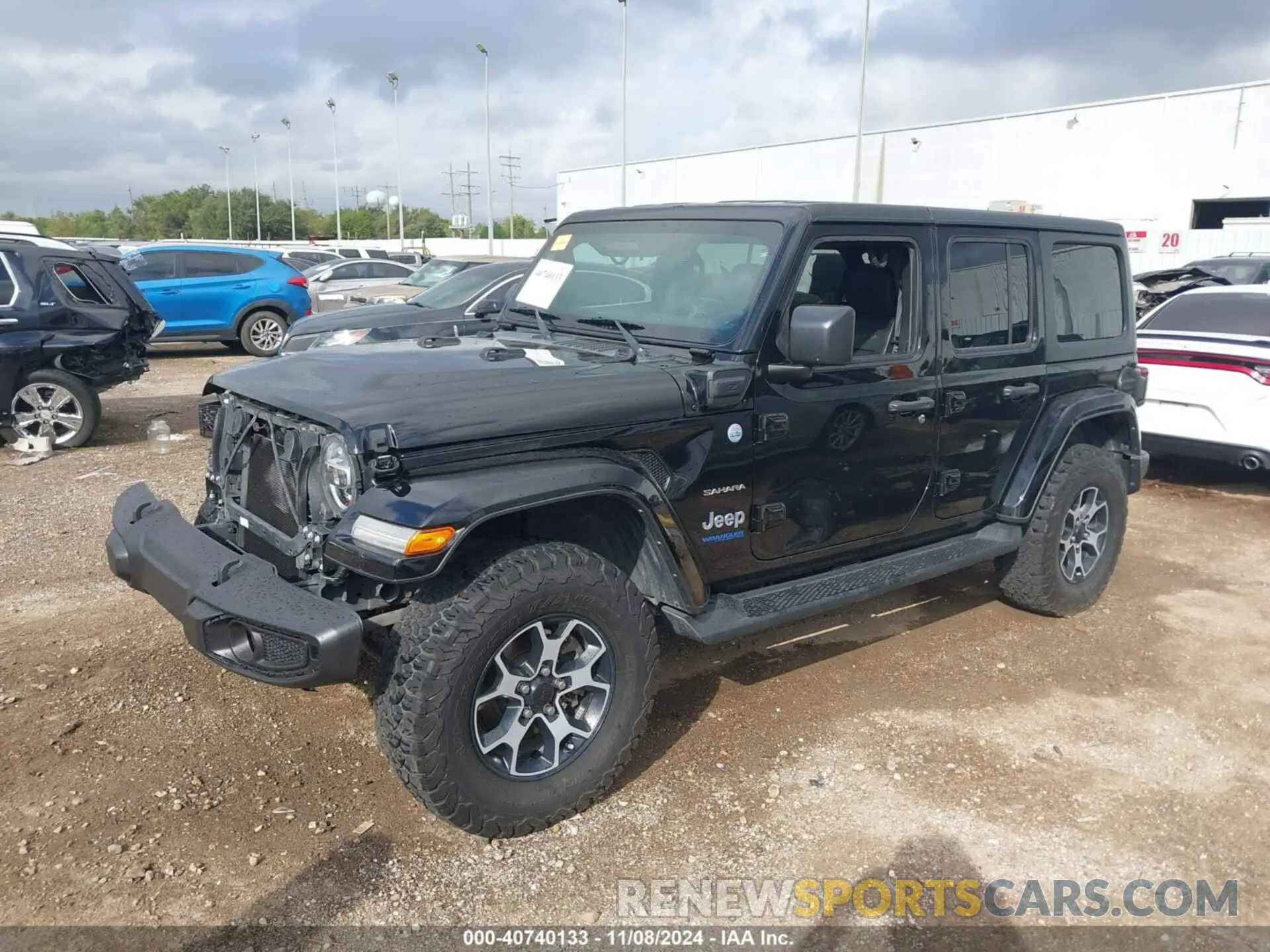 2 Photograph of a damaged car 1C4JJXP65MW698807 JEEP WRANGLER 4XE 2021