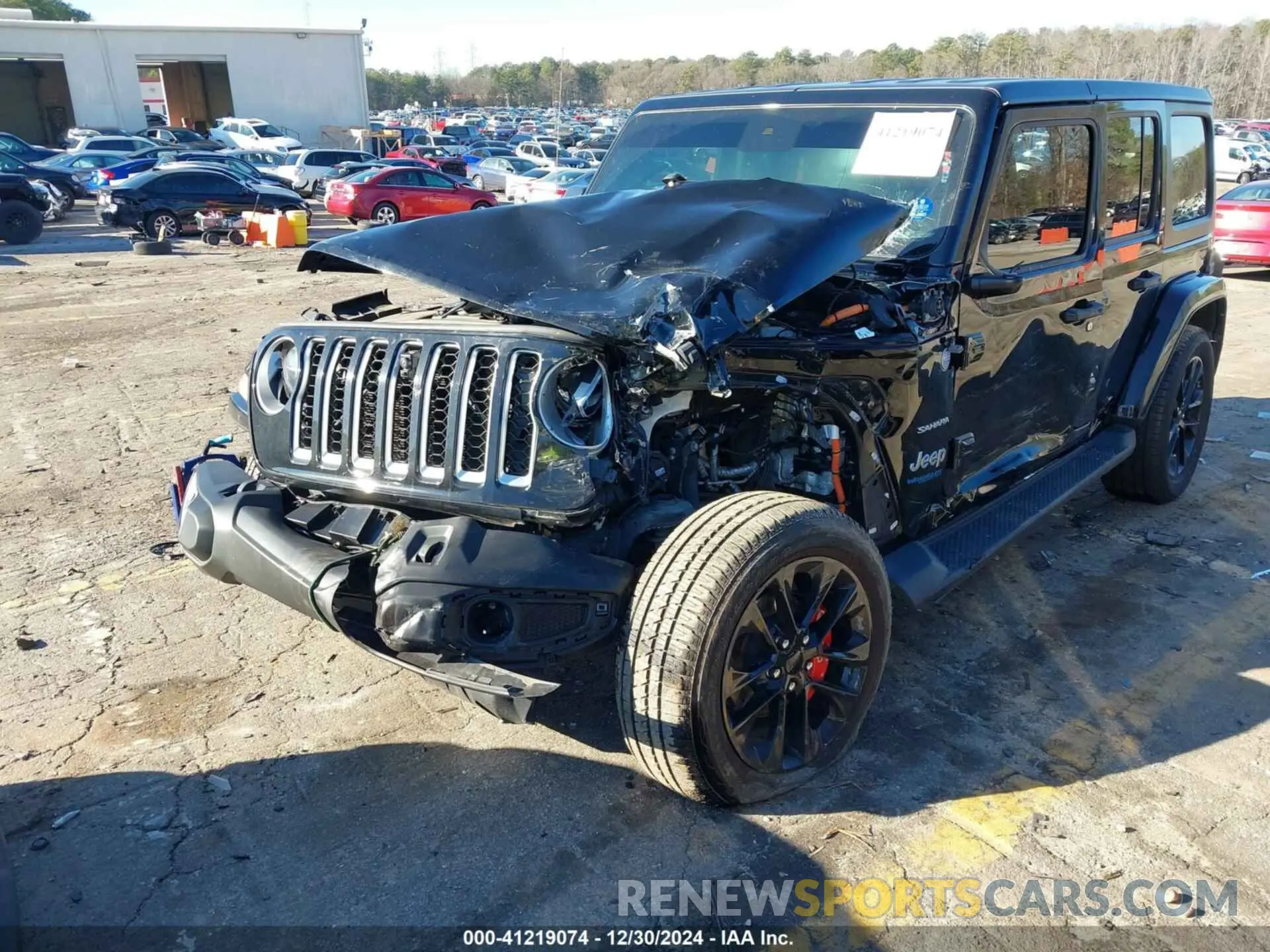 6 Photograph of a damaged car 1C4JJXP68MW730679 JEEP WRANGLER 4XE 2021