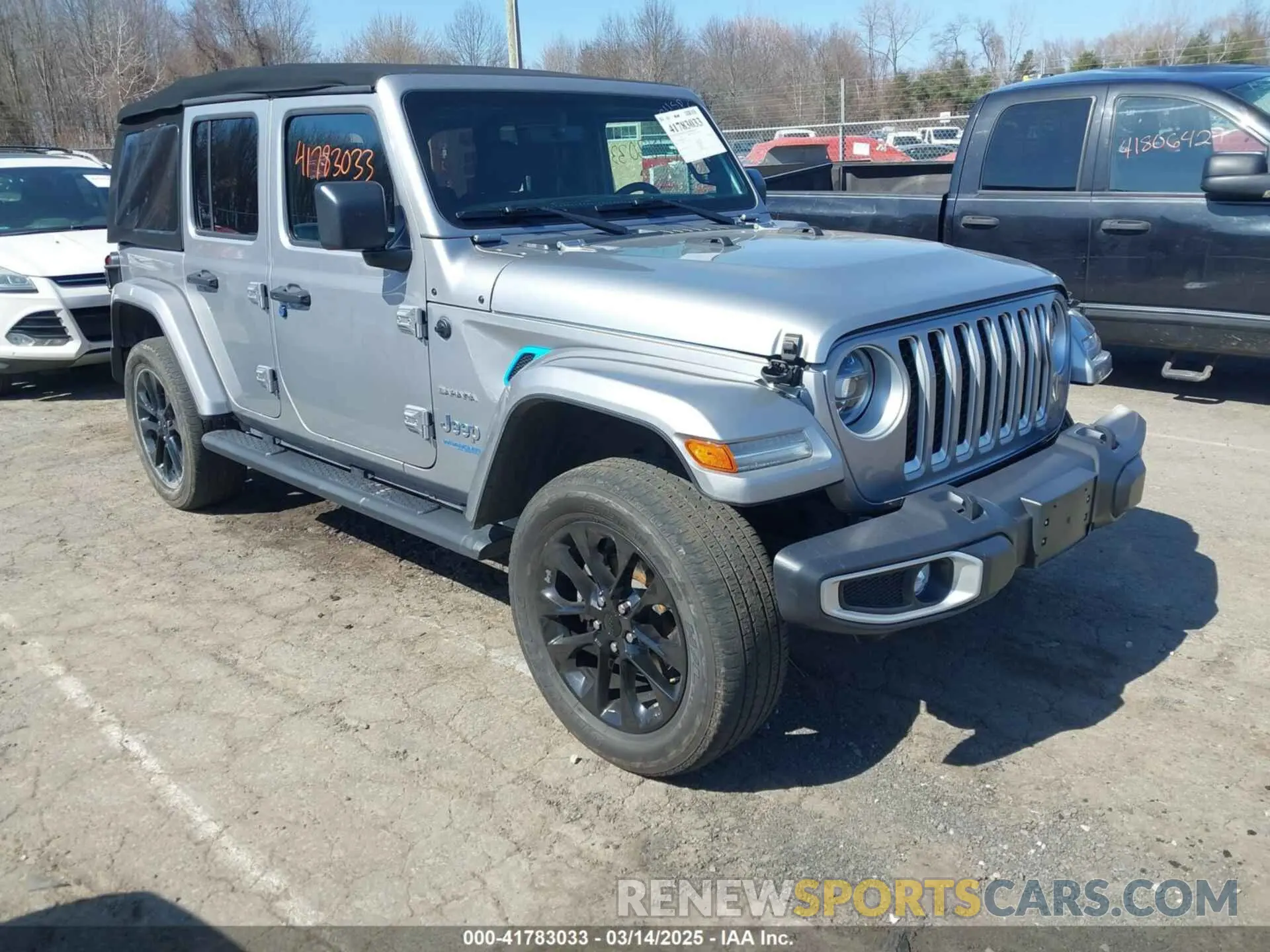 1 Photograph of a damaged car 1C4JJXP68MW745327 JEEP WRANGLER 4XE 2021