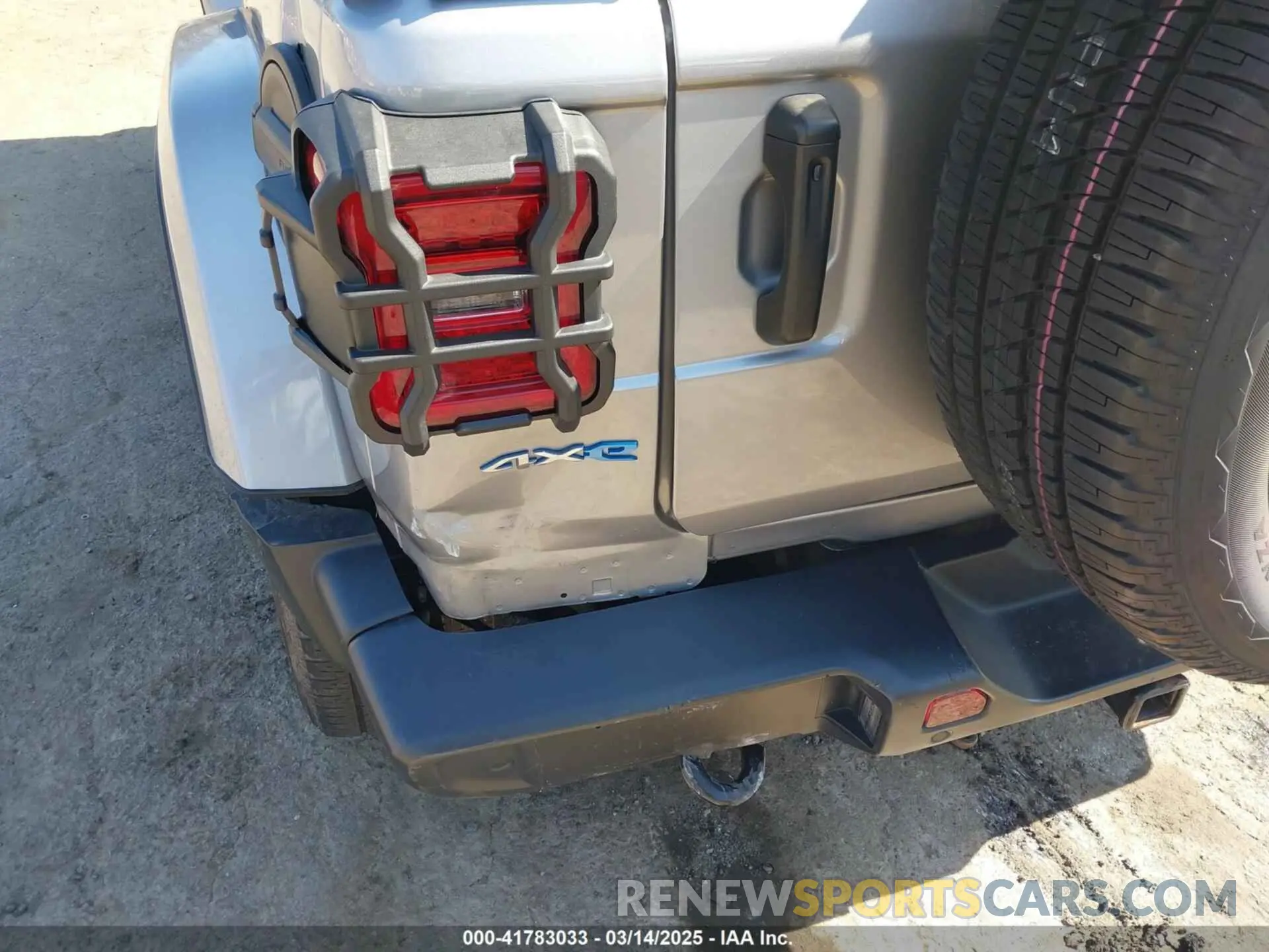 6 Photograph of a damaged car 1C4JJXP68MW745327 JEEP WRANGLER 4XE 2021