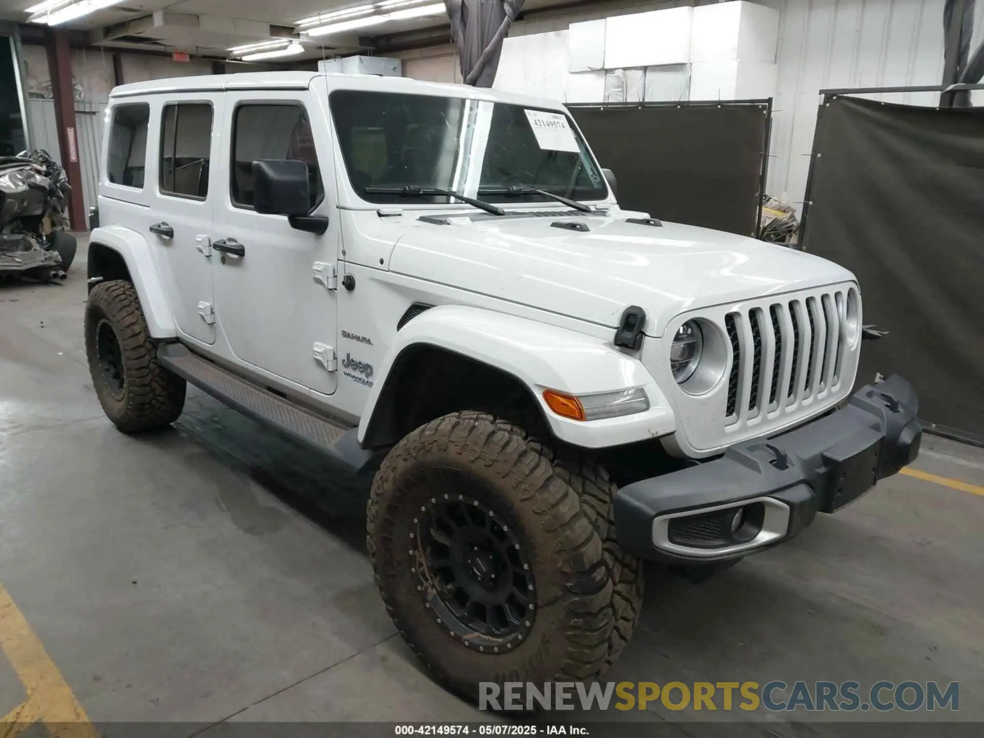 1 Photograph of a damaged car 1C4JJXP68MW857402 JEEP WRANGLER 4XE 2021