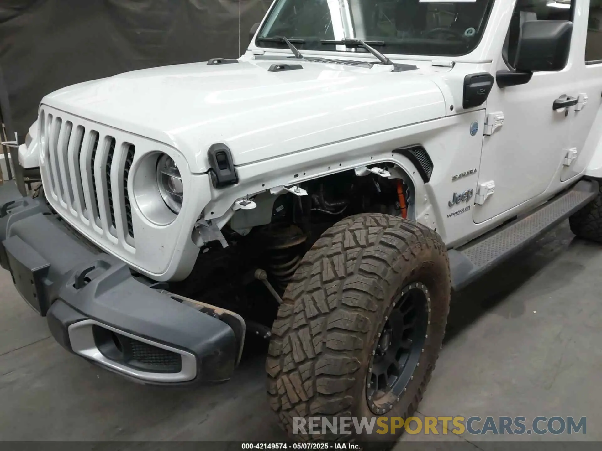 6 Photograph of a damaged car 1C4JJXP68MW857402 JEEP WRANGLER 4XE 2021