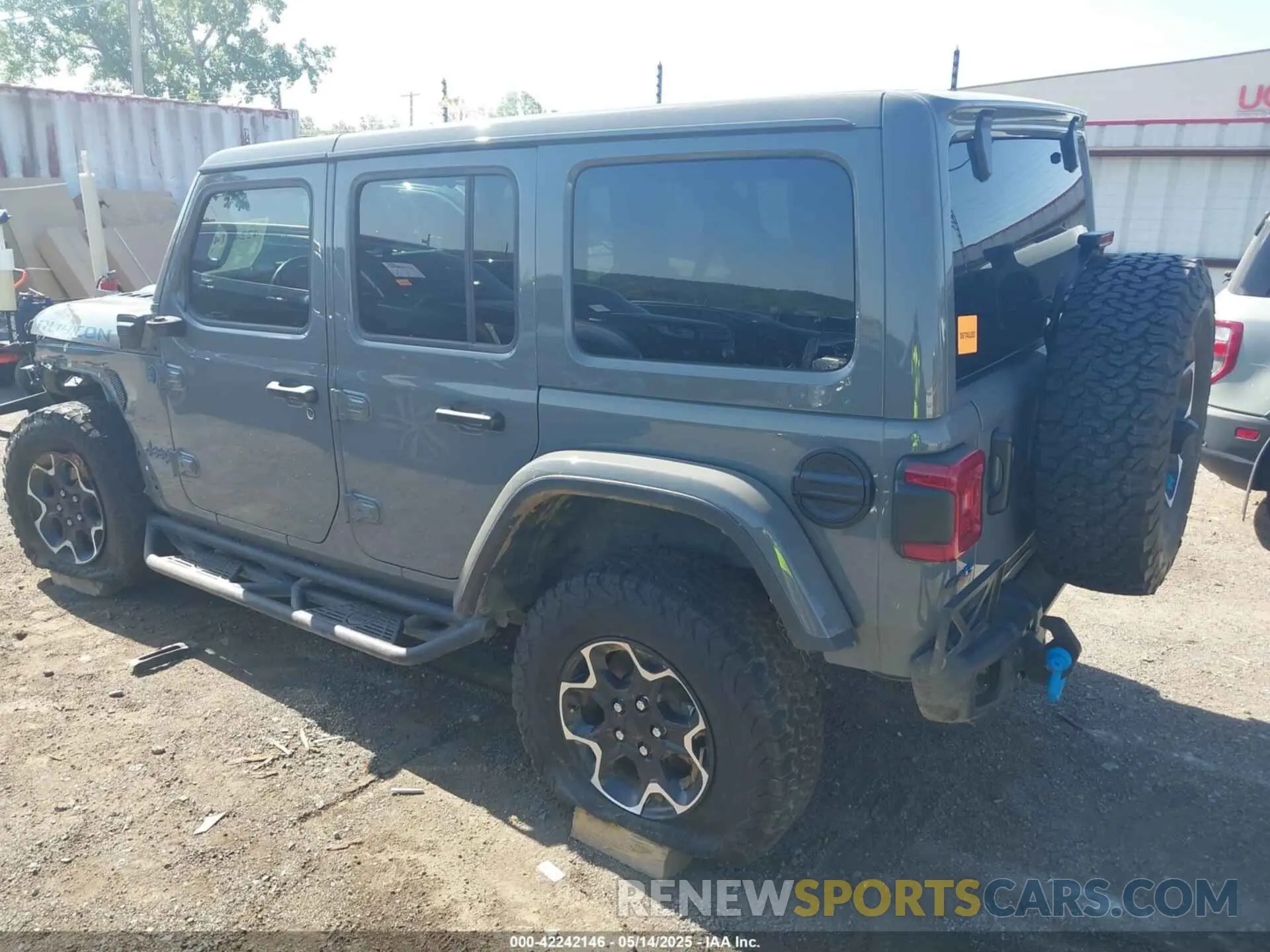 3 Photograph of a damaged car 1C4JJXR60MW766069 JEEP WRANGLER 4XE 2021