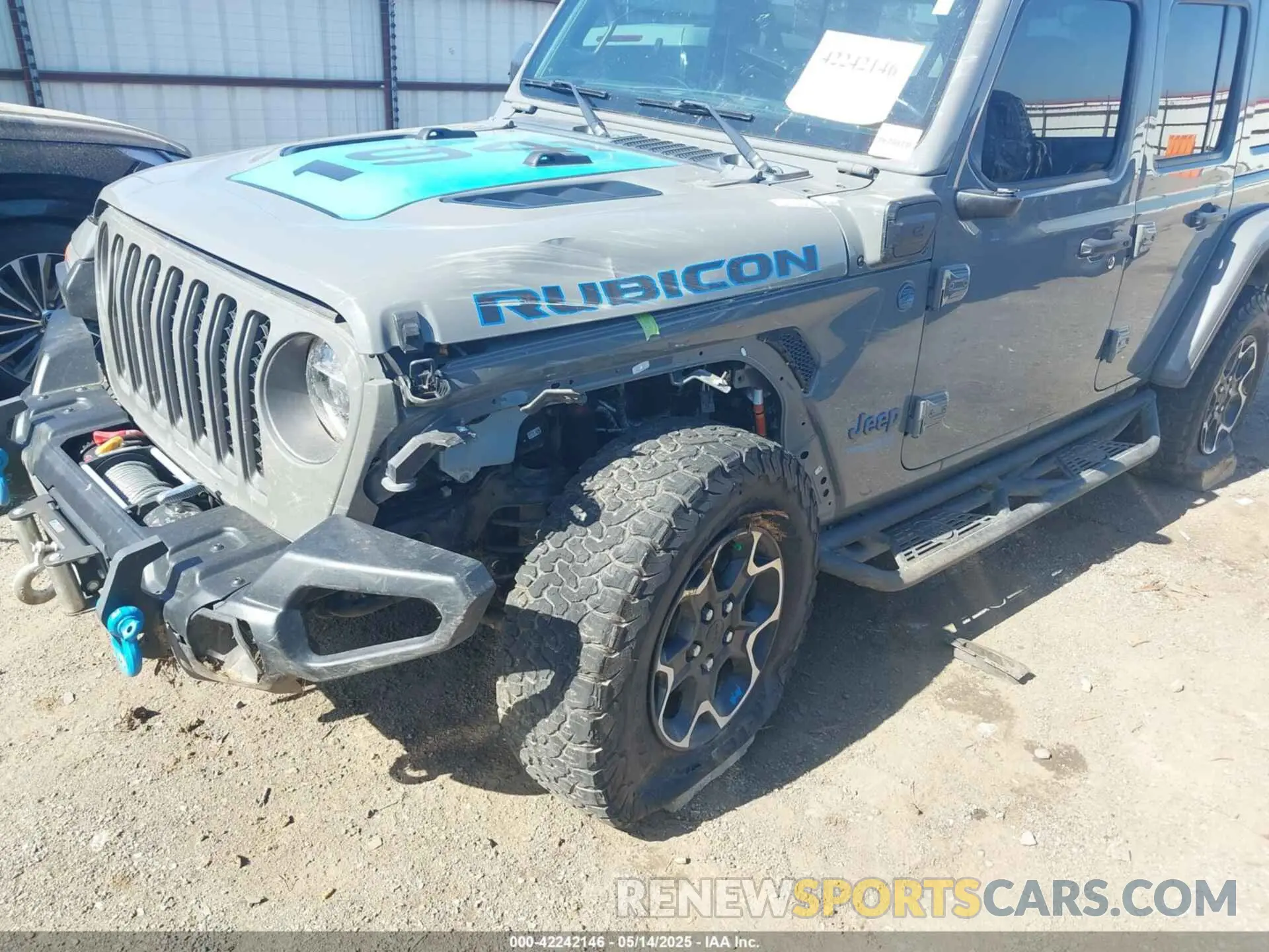 6 Photograph of a damaged car 1C4JJXR60MW766069 JEEP WRANGLER 4XE 2021