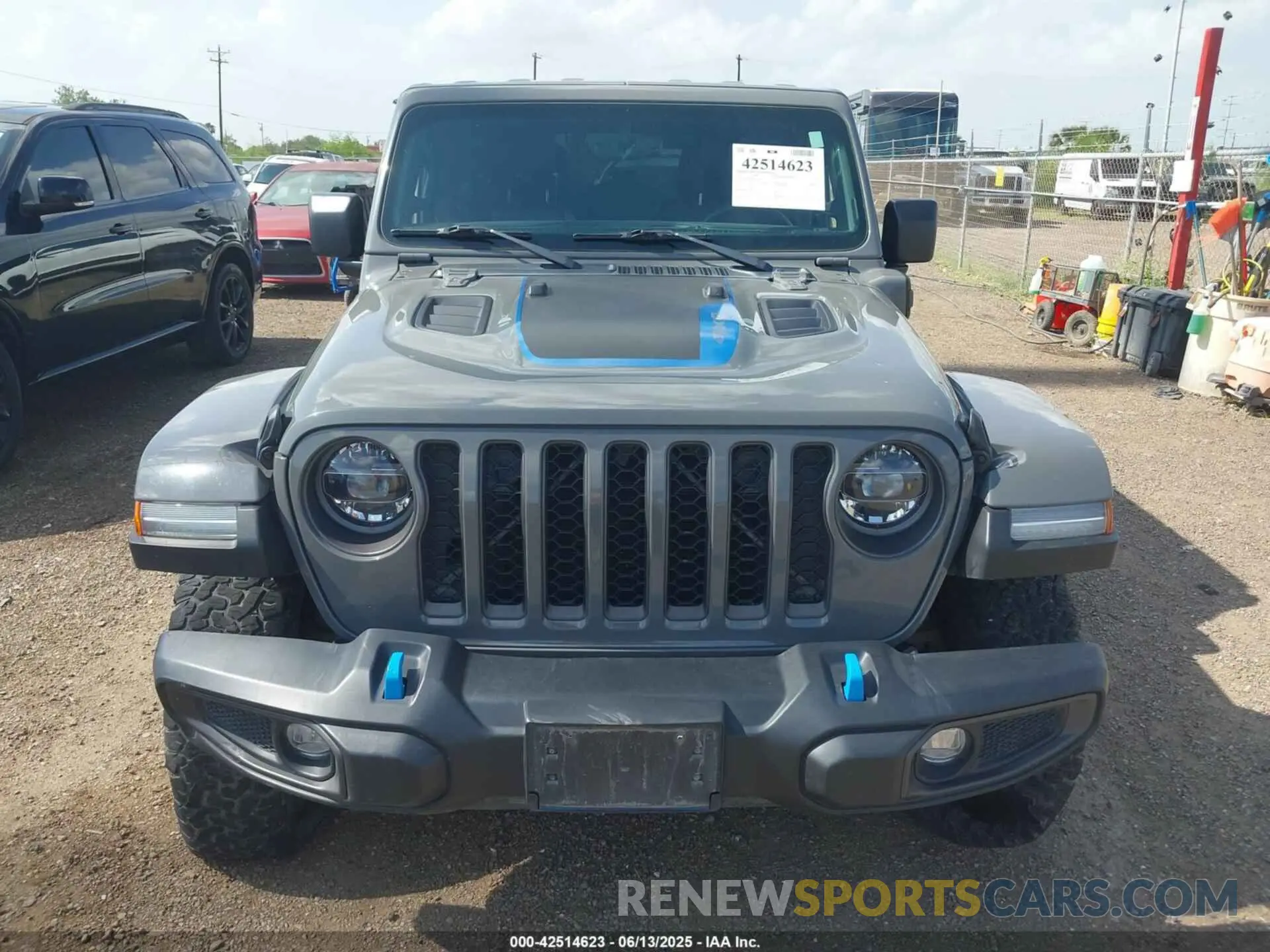 6 Photograph of a damaged car 1C4JJXR67MW716463 JEEP WRANGLER 4XE 2021