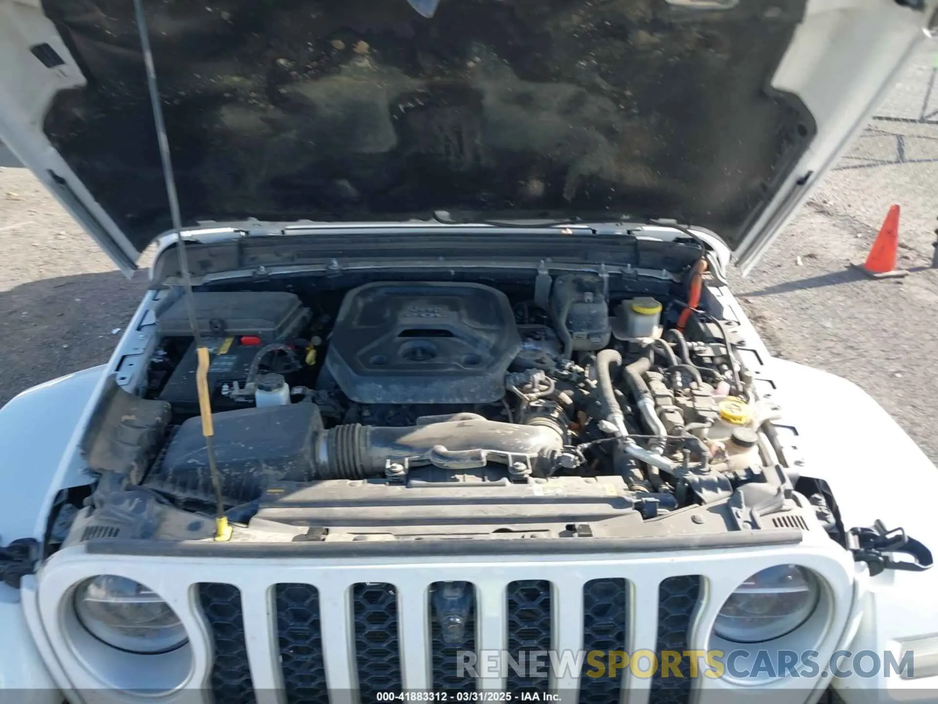 10 Photograph of a damaged car 1C4JJXP60NW274467 JEEP WRANGLER 4XE 2022