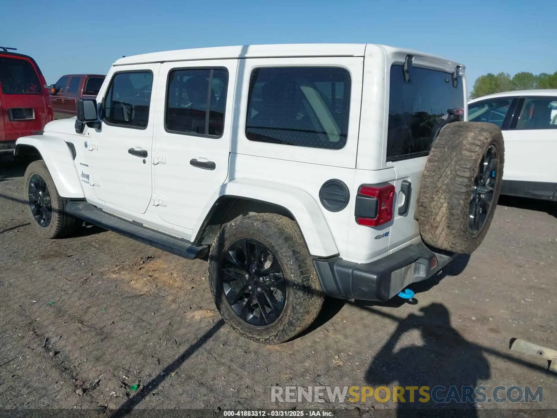 3 Photograph of a damaged car 1C4JJXP60NW274467 JEEP WRANGLER 4XE 2022