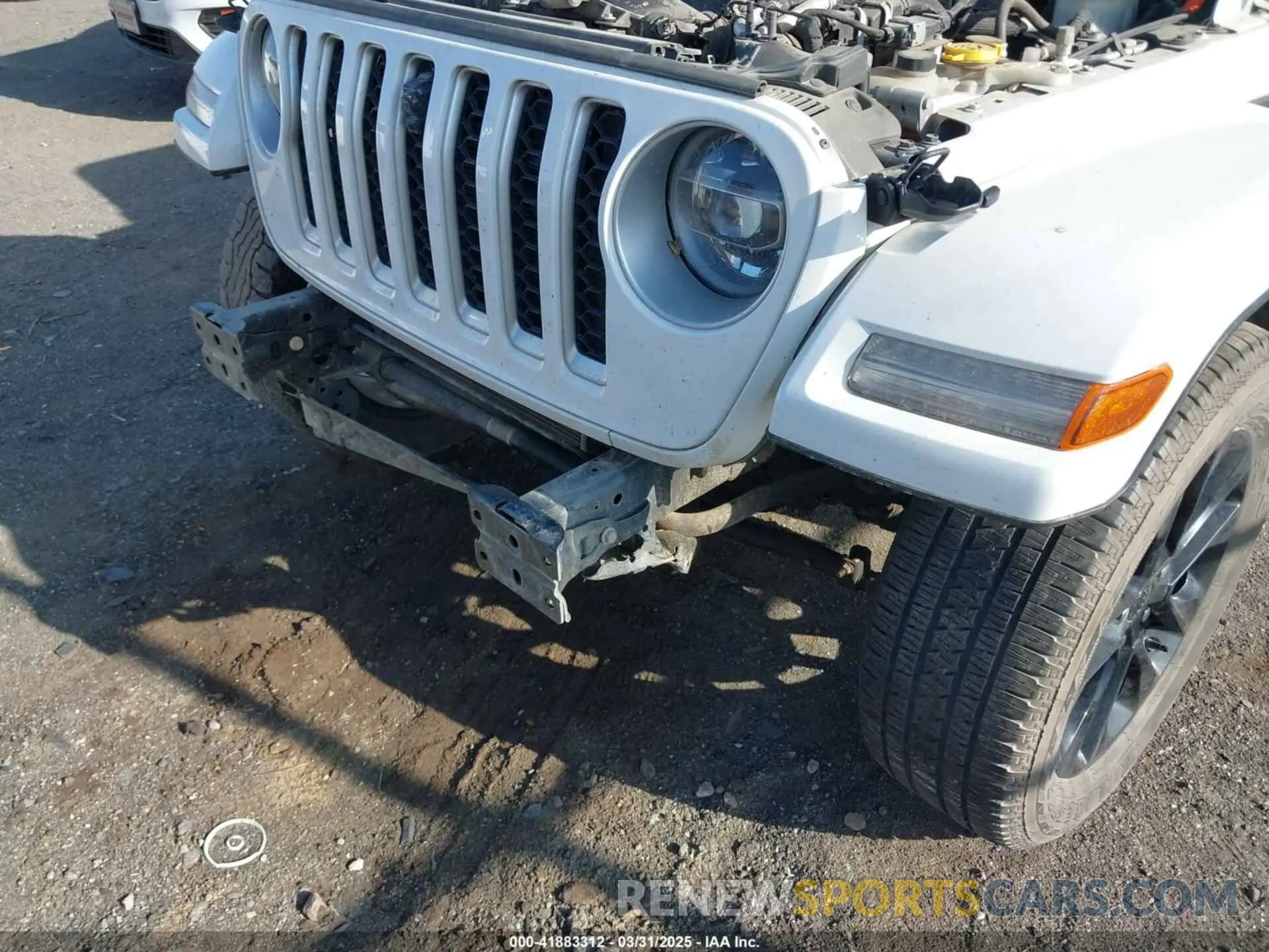 6 Photograph of a damaged car 1C4JJXP60NW274467 JEEP WRANGLER 4XE 2022