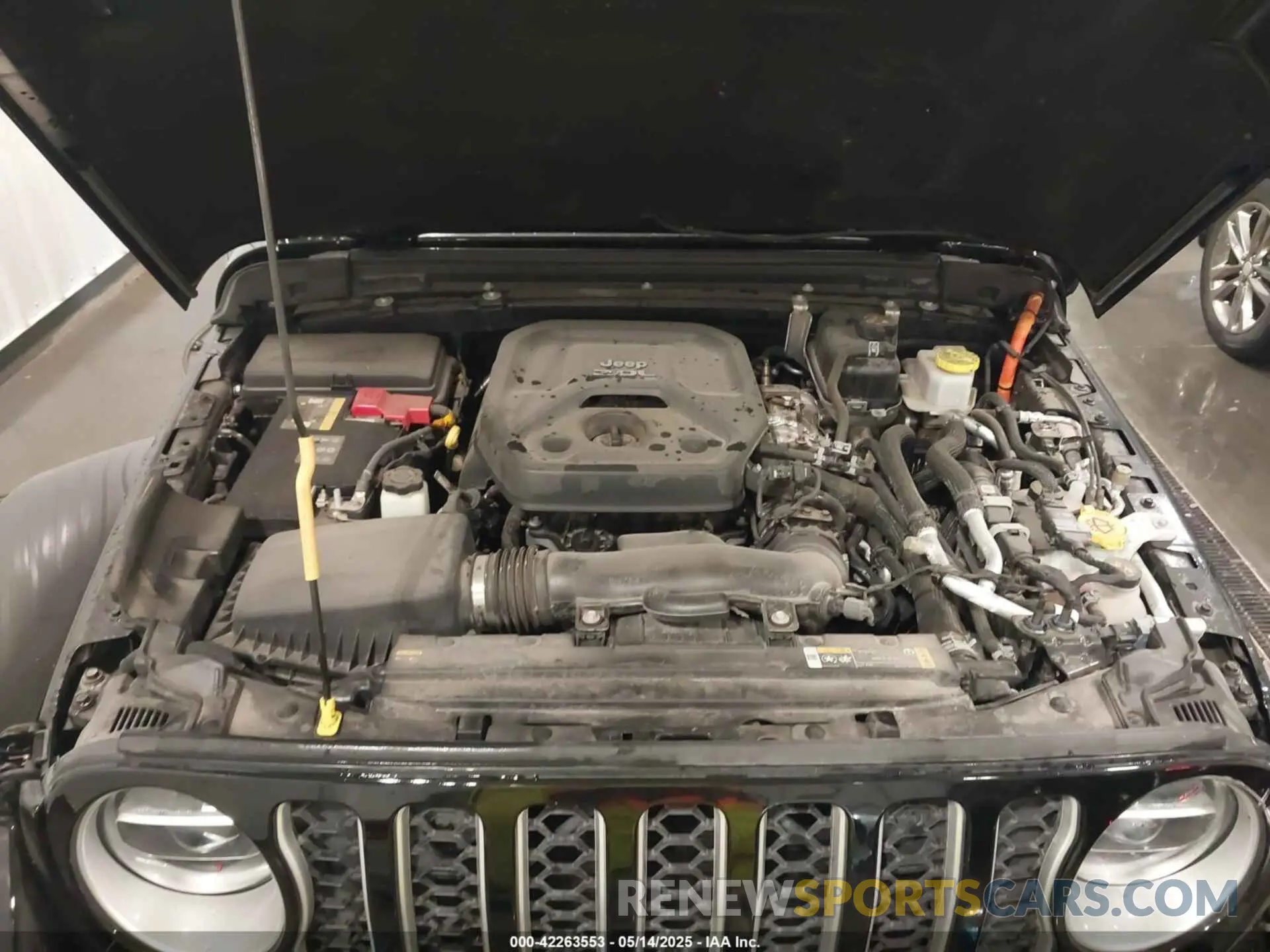 10 Photograph of a damaged car 1C4JJXP61NW276048 JEEP WRANGLER 4XE 2022