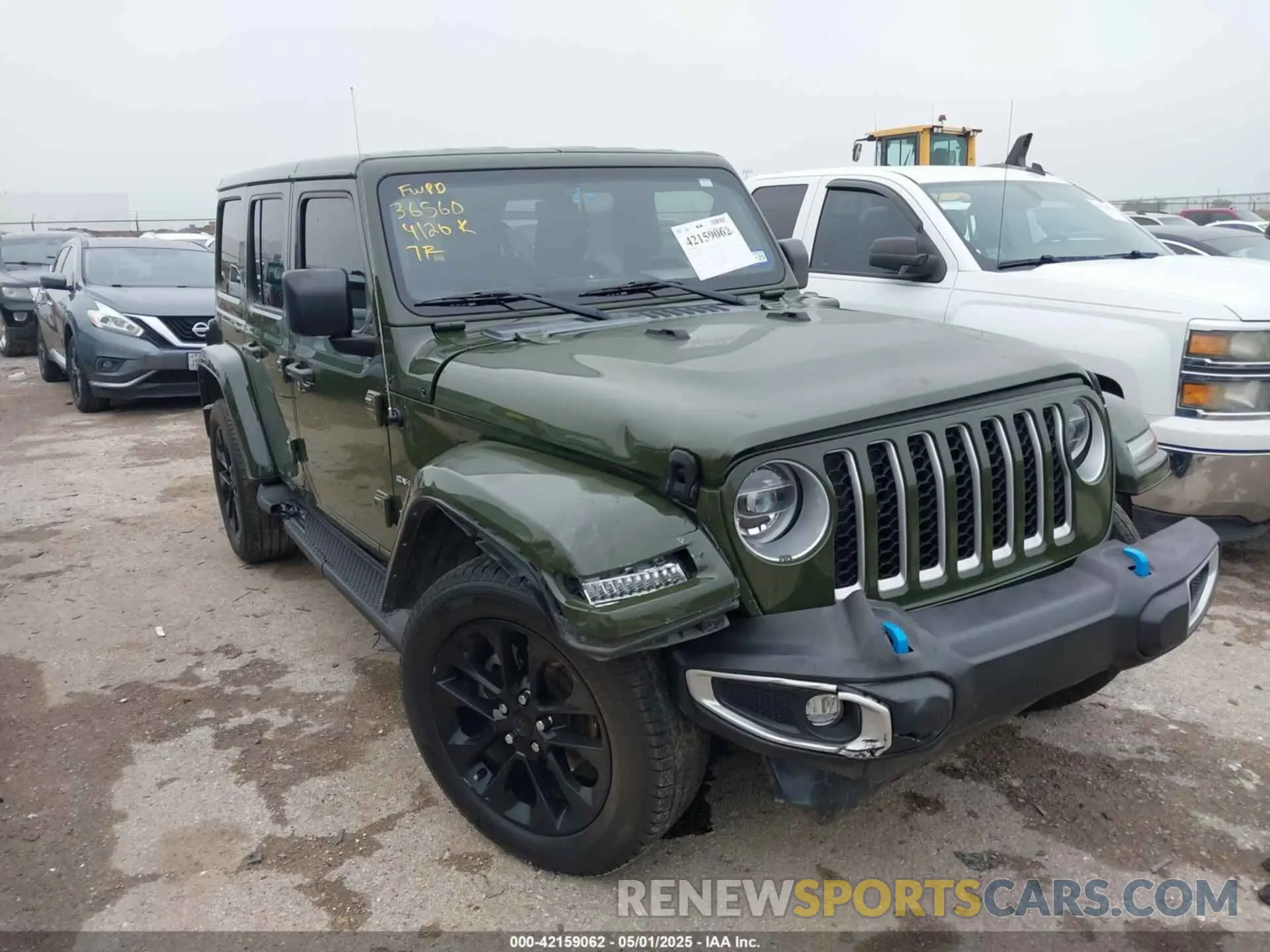 1 Photograph of a damaged car 1C4JJXP61NW278771 JEEP WRANGLER 4XE 2022