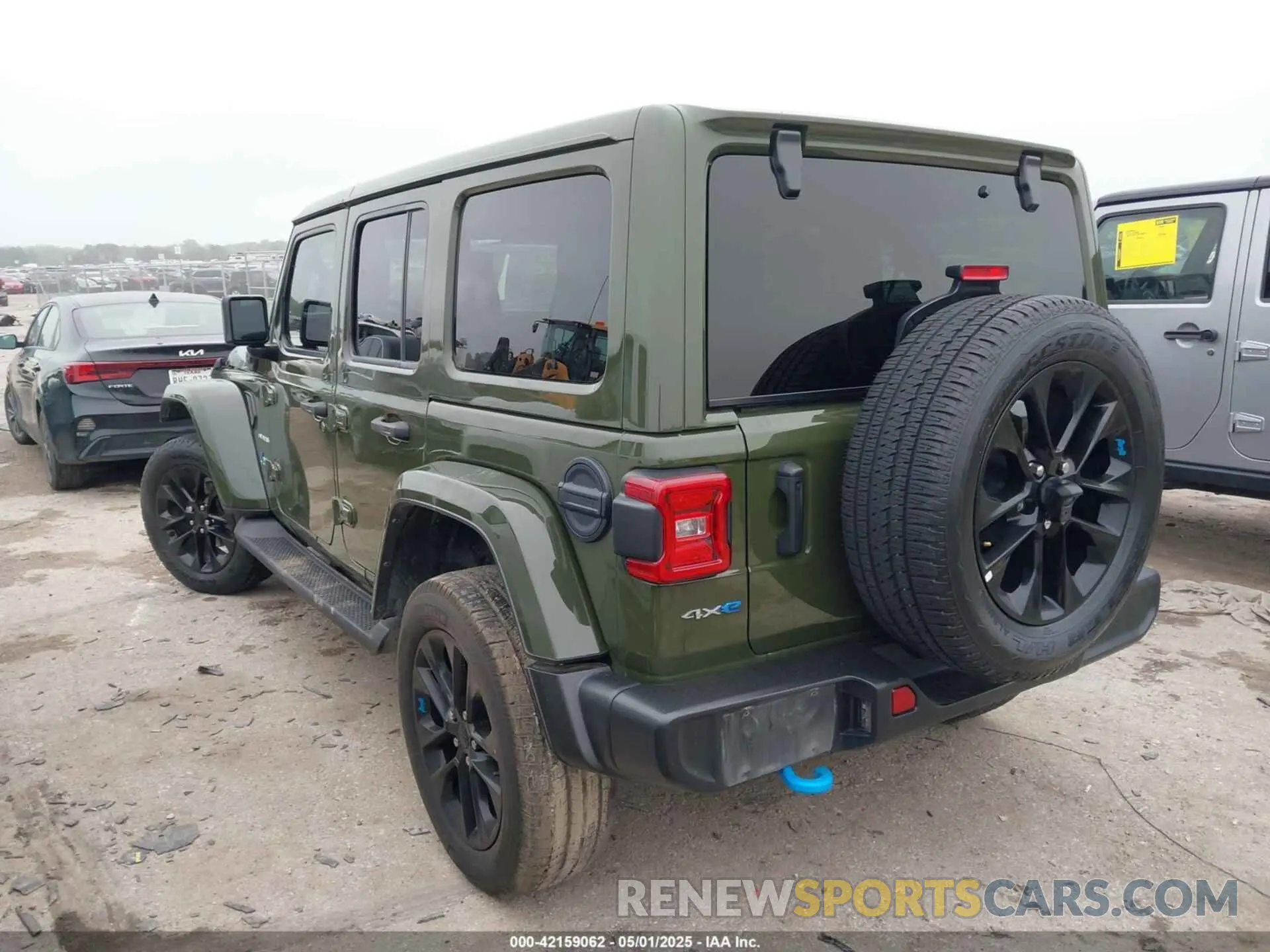 3 Photograph of a damaged car 1C4JJXP61NW278771 JEEP WRANGLER 4XE 2022