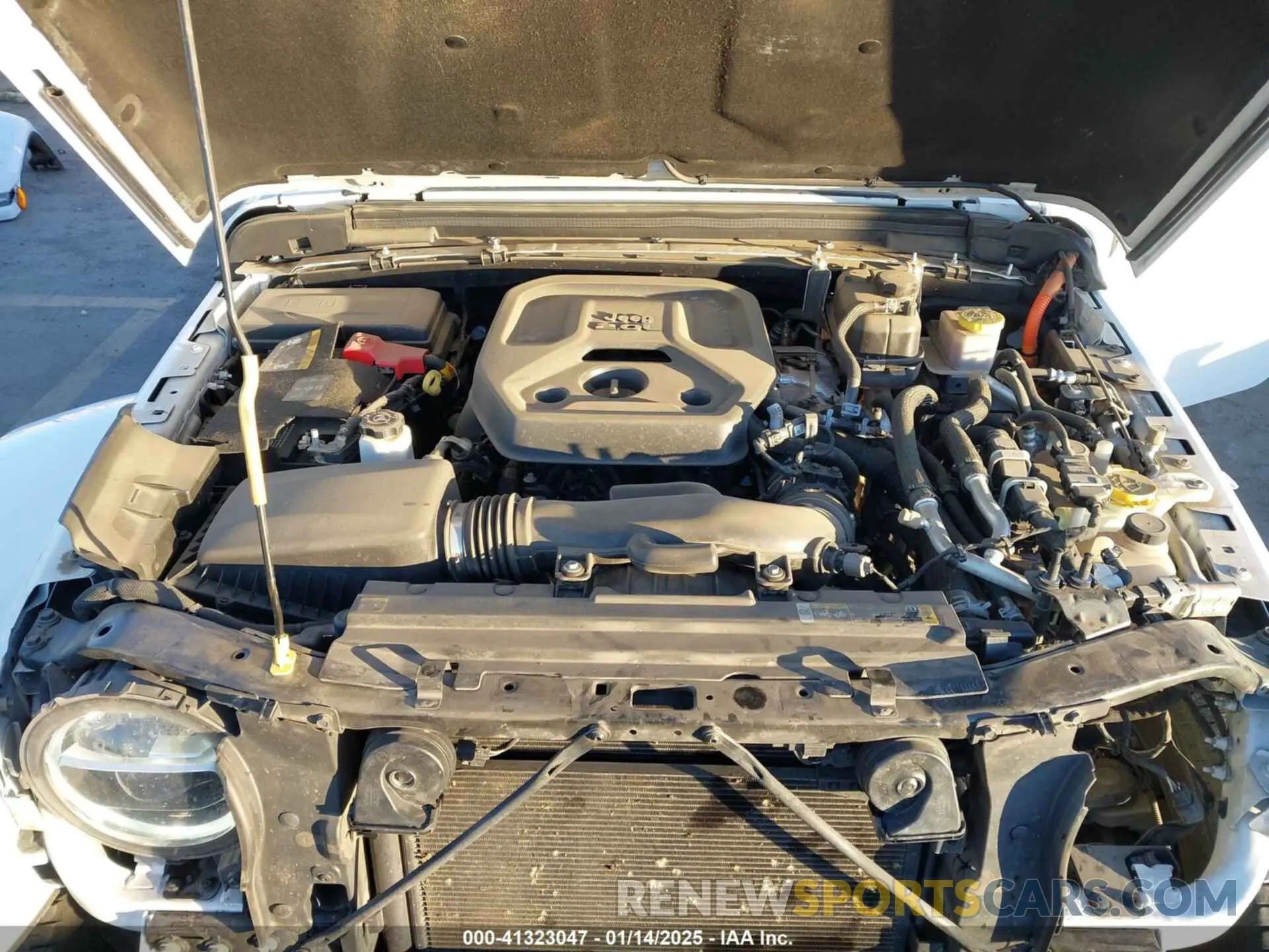 10 Photograph of a damaged car 1C4JJXP64NW123986 JEEP WRANGLER 4XE 2022