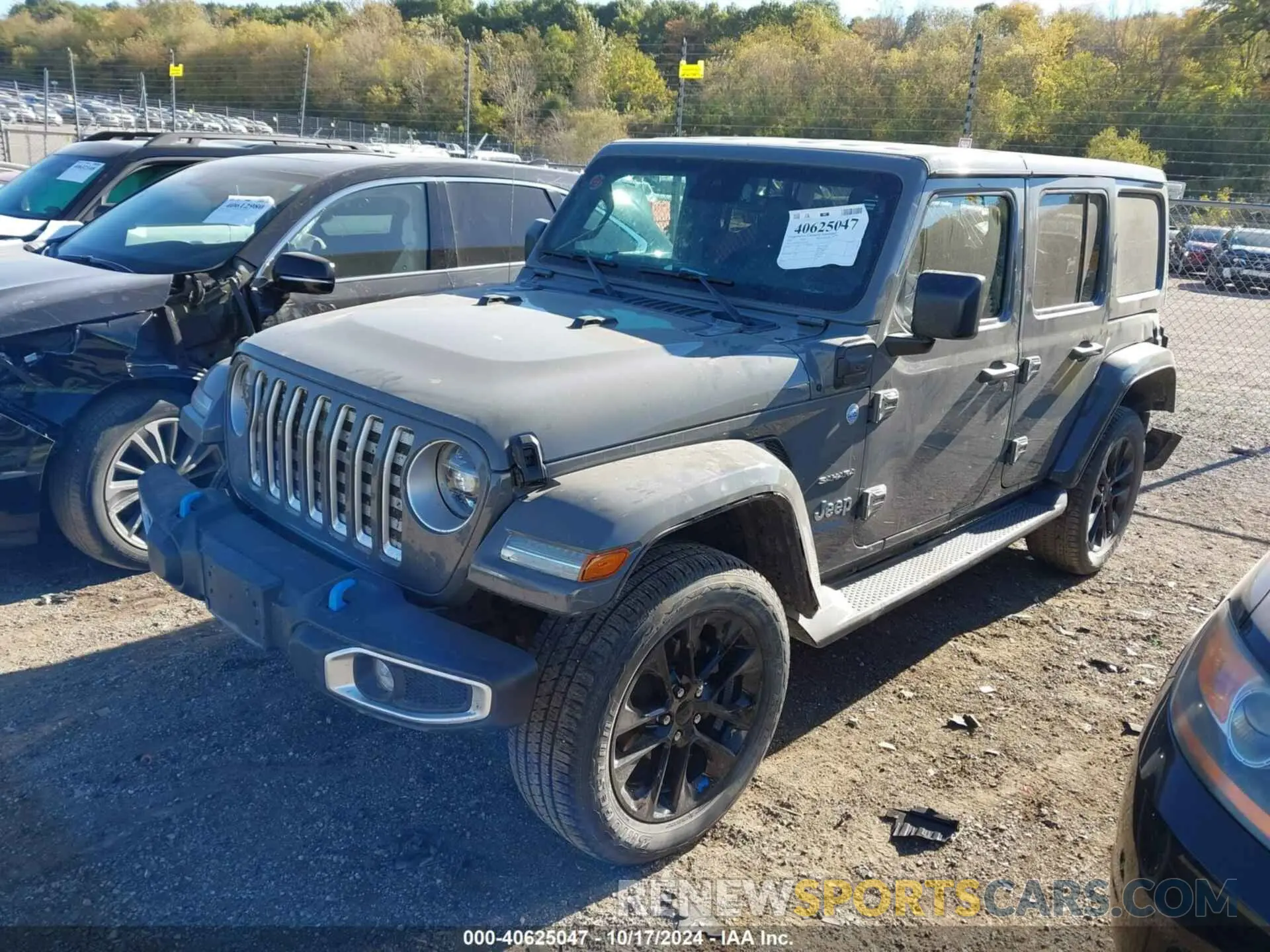 2 Photograph of a damaged car 1C4JJXP65NW216158 JEEP WRANGLER 4XE 2022