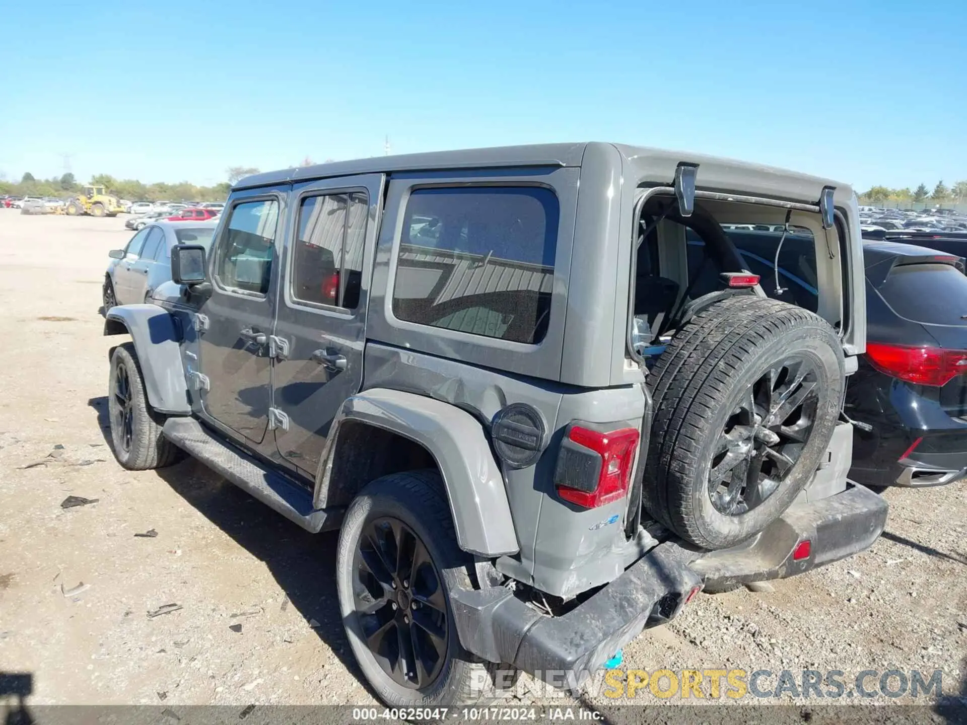 3 Photograph of a damaged car 1C4JJXP65NW216158 JEEP WRANGLER 4XE 2022