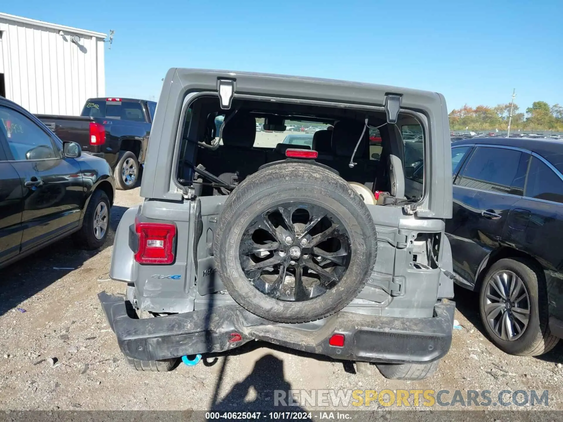 6 Photograph of a damaged car 1C4JJXP65NW216158 JEEP WRANGLER 4XE 2022