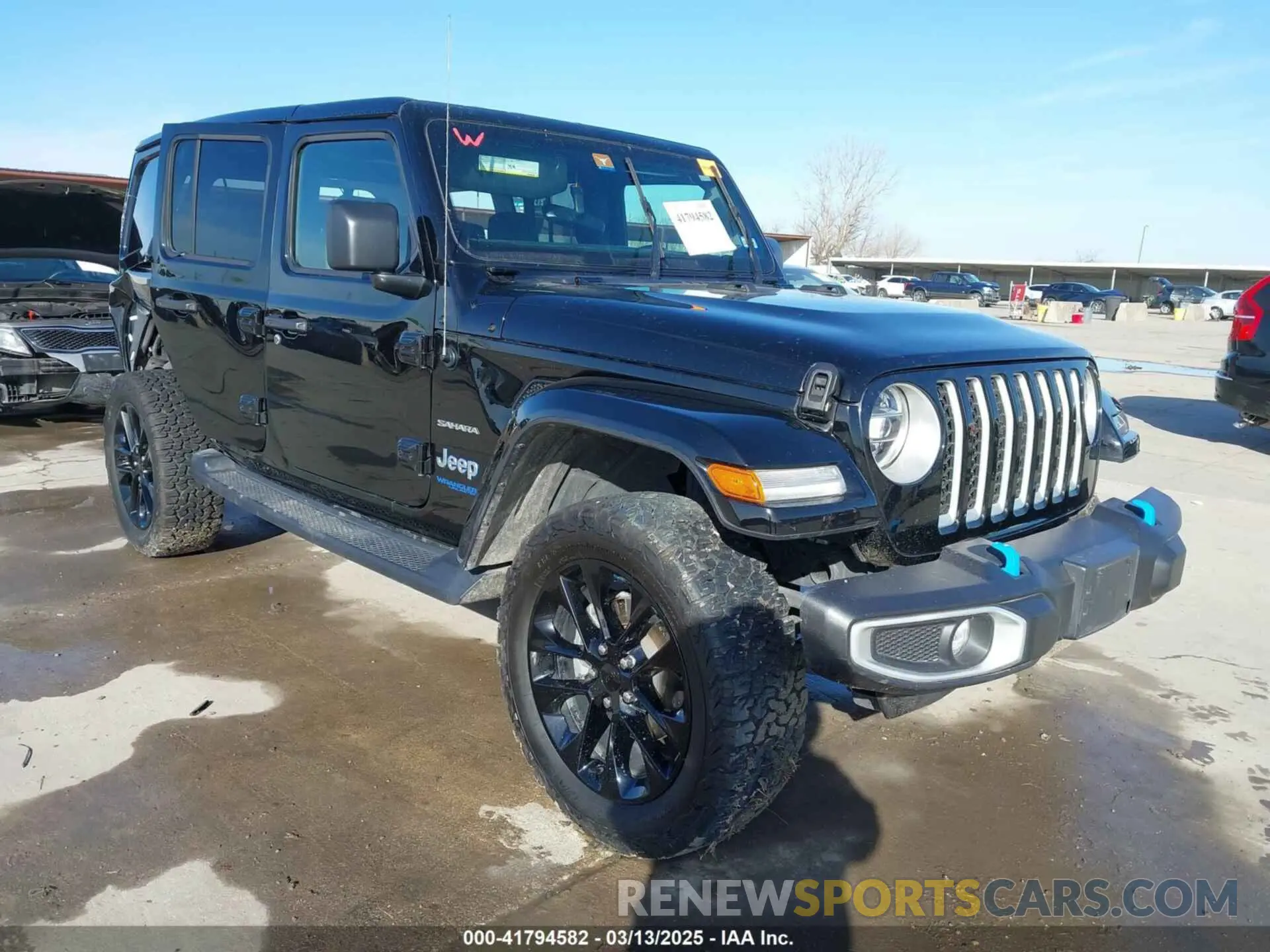 1 Photograph of a damaged car 1C4JJXP67NW275857 JEEP WRANGLER 4XE 2022