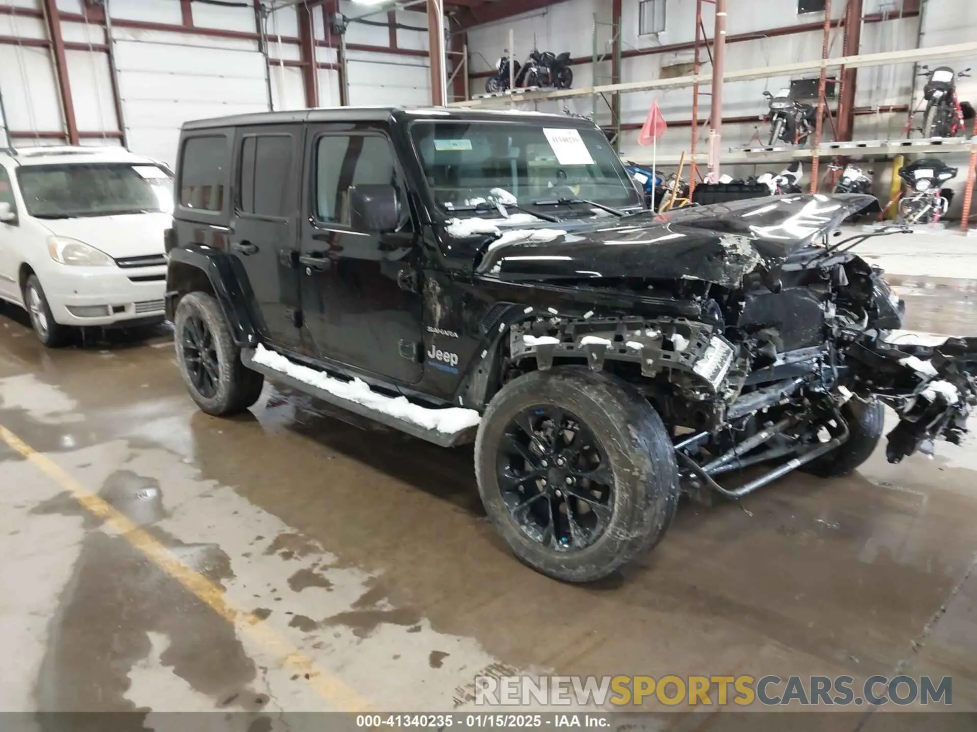 1 Photograph of a damaged car 1C4JJXP67NW280802 JEEP WRANGLER 4XE 2022