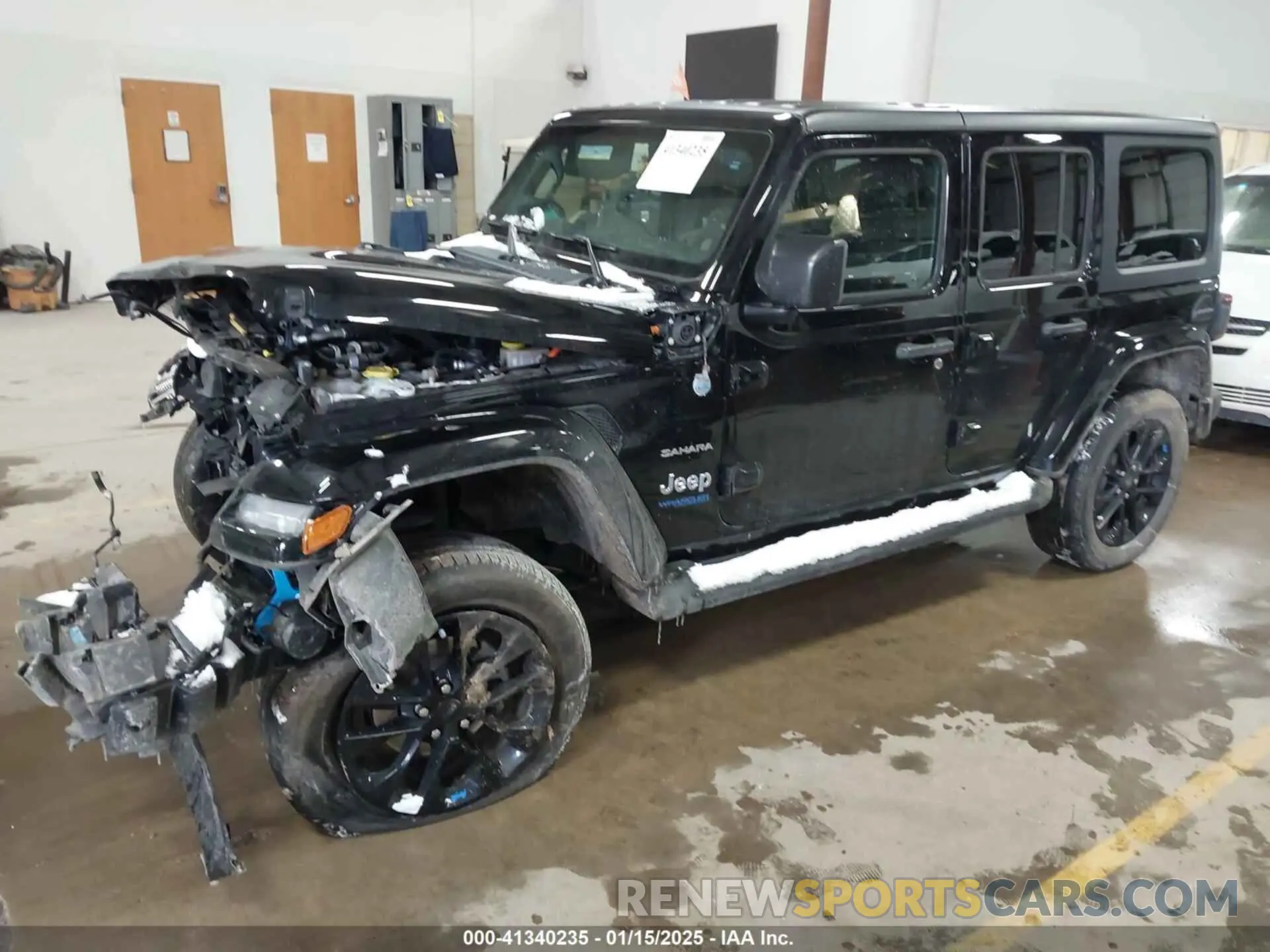 2 Photograph of a damaged car 1C4JJXP67NW280802 JEEP WRANGLER 4XE 2022