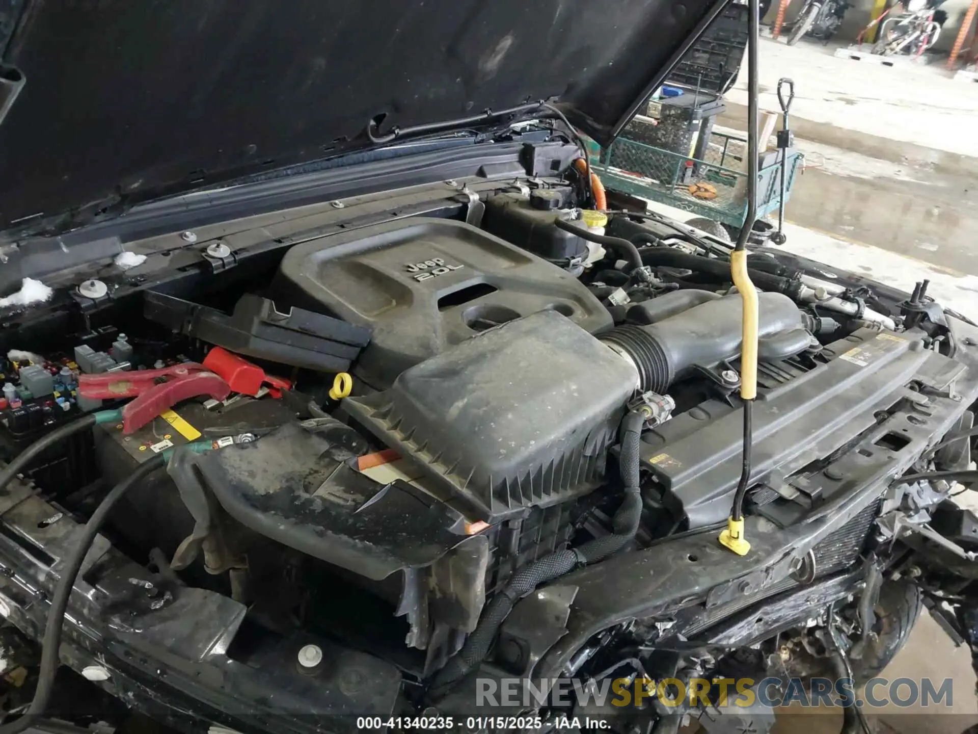 9 Photograph of a damaged car 1C4JJXP67NW280802 JEEP WRANGLER 4XE 2022