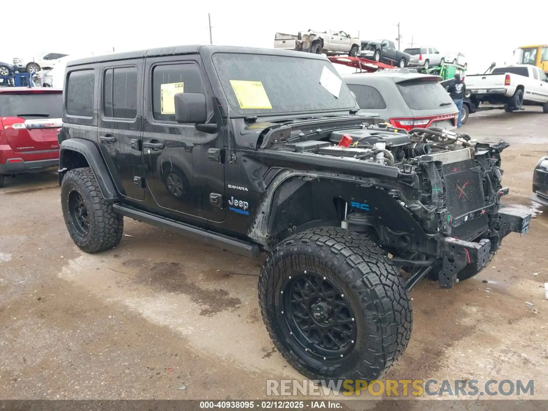 1 Photograph of a damaged car 1C4JJXP6XNW162999 JEEP WRANGLER 4XE 2022