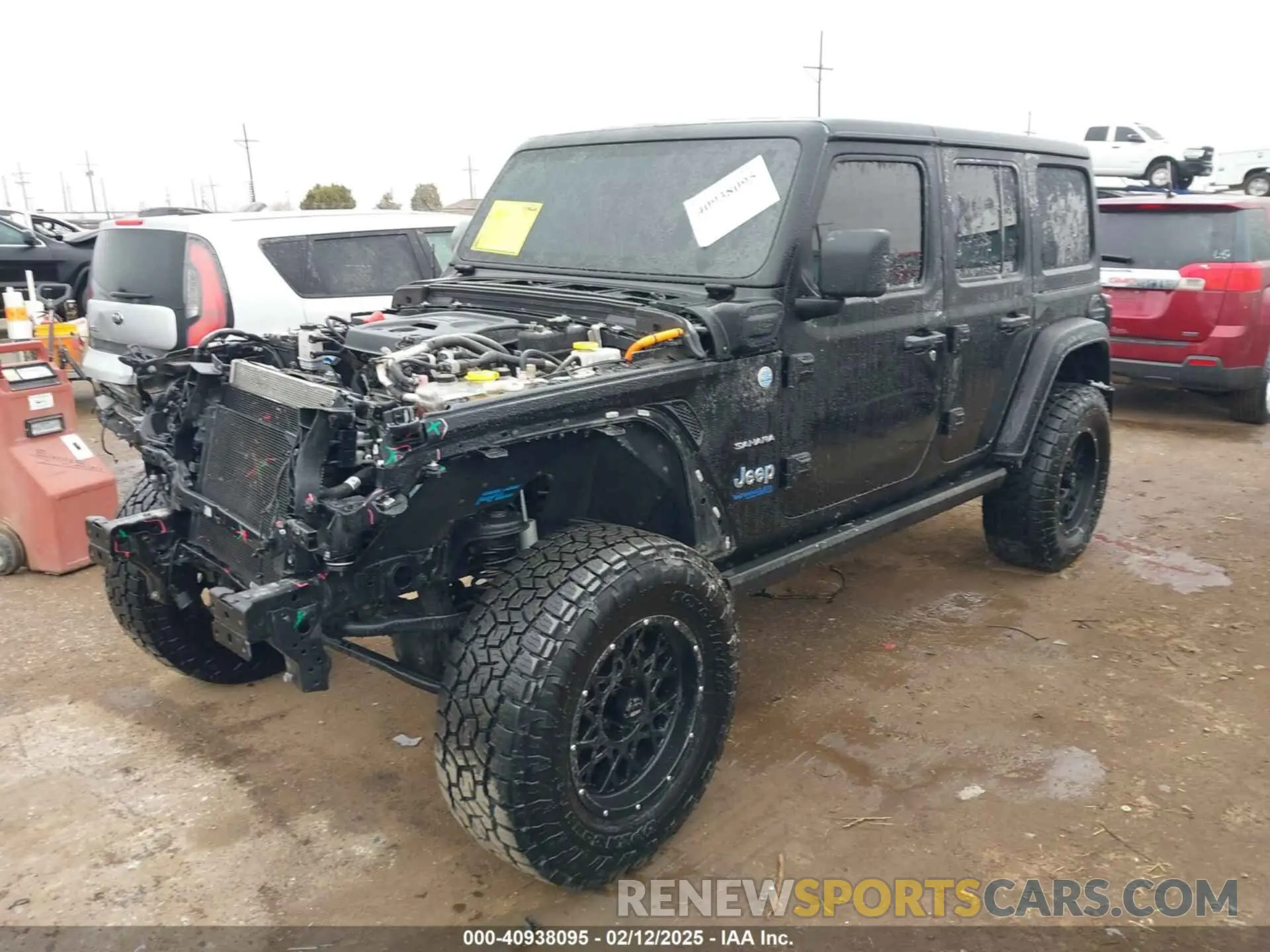 2 Photograph of a damaged car 1C4JJXP6XNW162999 JEEP WRANGLER 4XE 2022