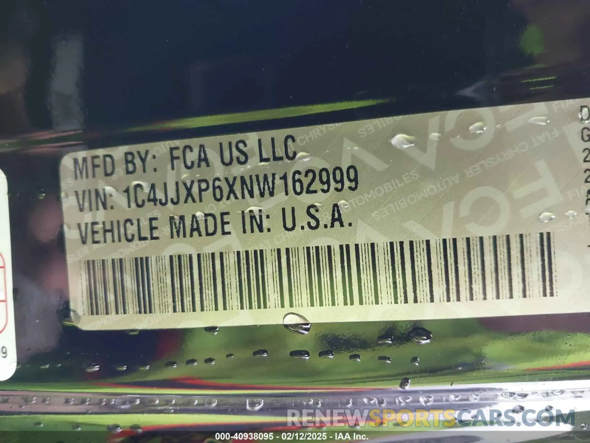 9 Photograph of a damaged car 1C4JJXP6XNW162999 JEEP WRANGLER 4XE 2022