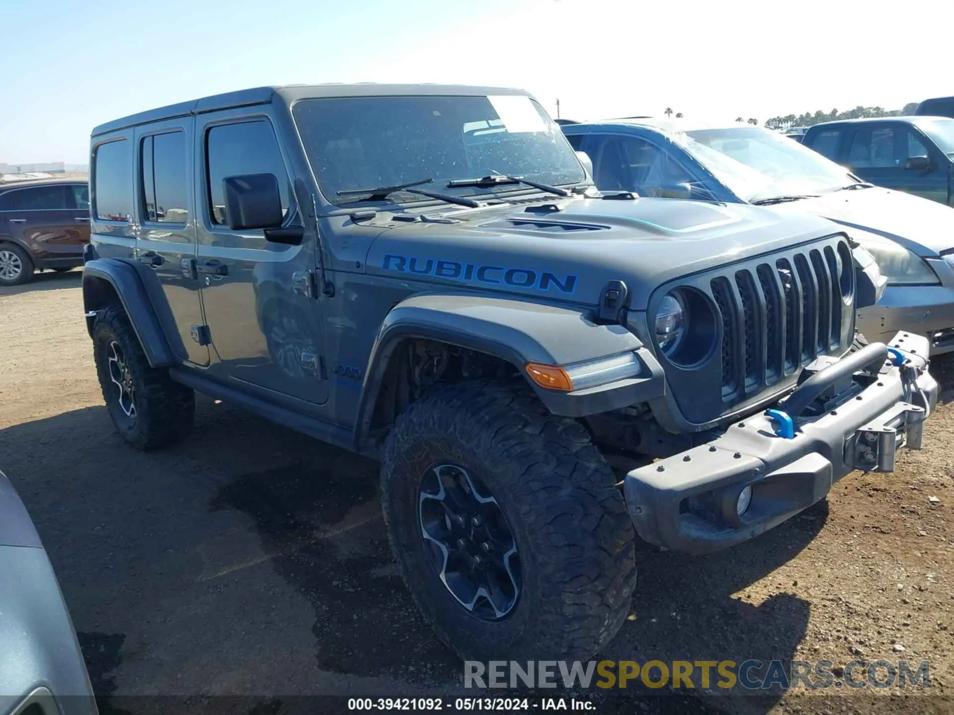 1 Photograph of a damaged car 1C4JJXR61NW160832 JEEP WRANGLER 4XE 2022
