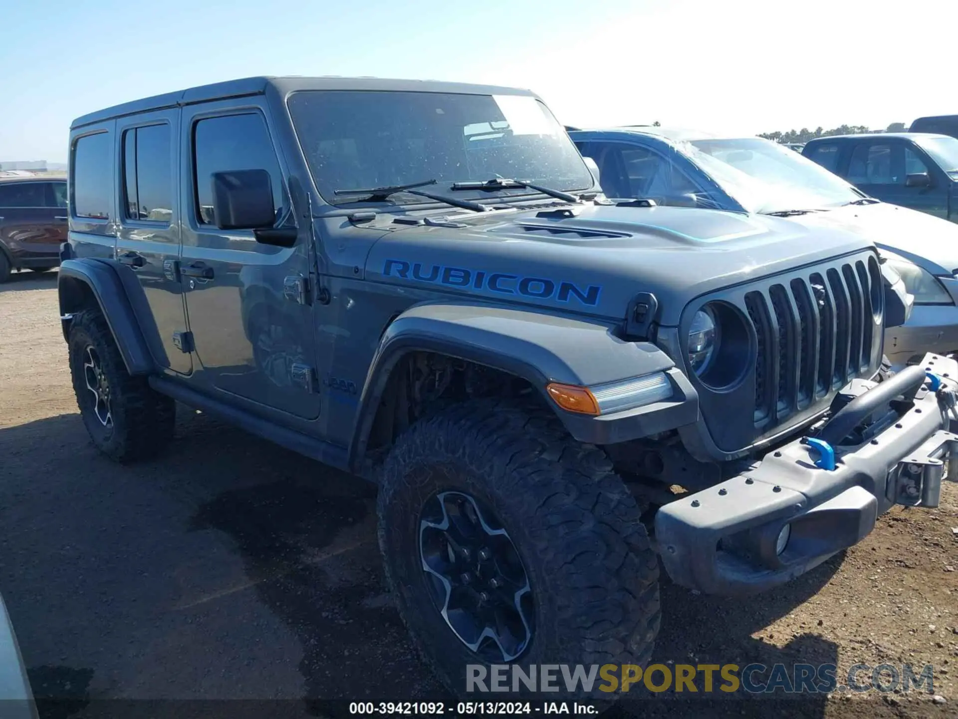 13 Photograph of a damaged car 1C4JJXR61NW160832 JEEP WRANGLER 4XE 2022