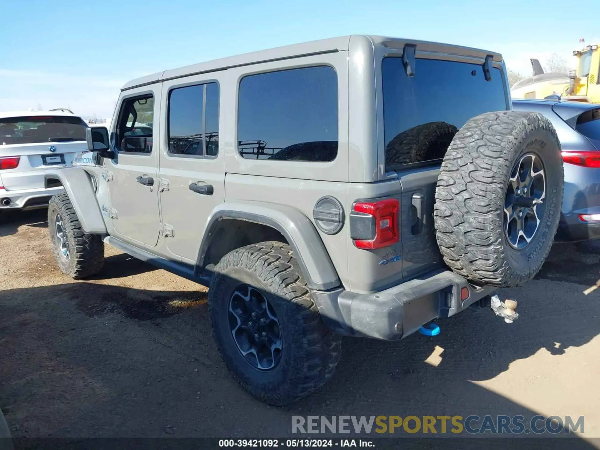 3 Photograph of a damaged car 1C4JJXR61NW160832 JEEP WRANGLER 4XE 2022