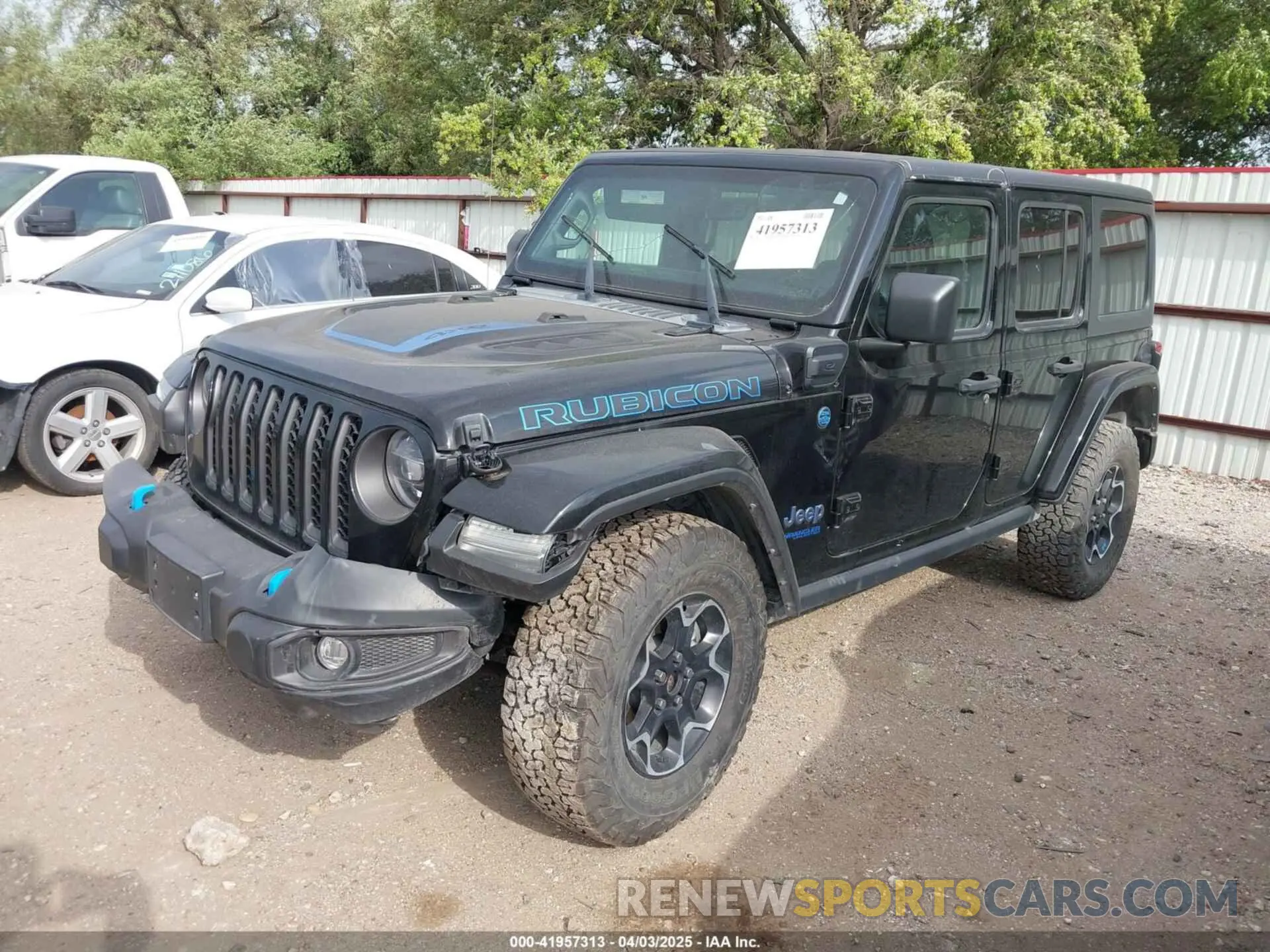 2 Photograph of a damaged car 1C4JJXR63NW228550 JEEP WRANGLER 4XE 2022