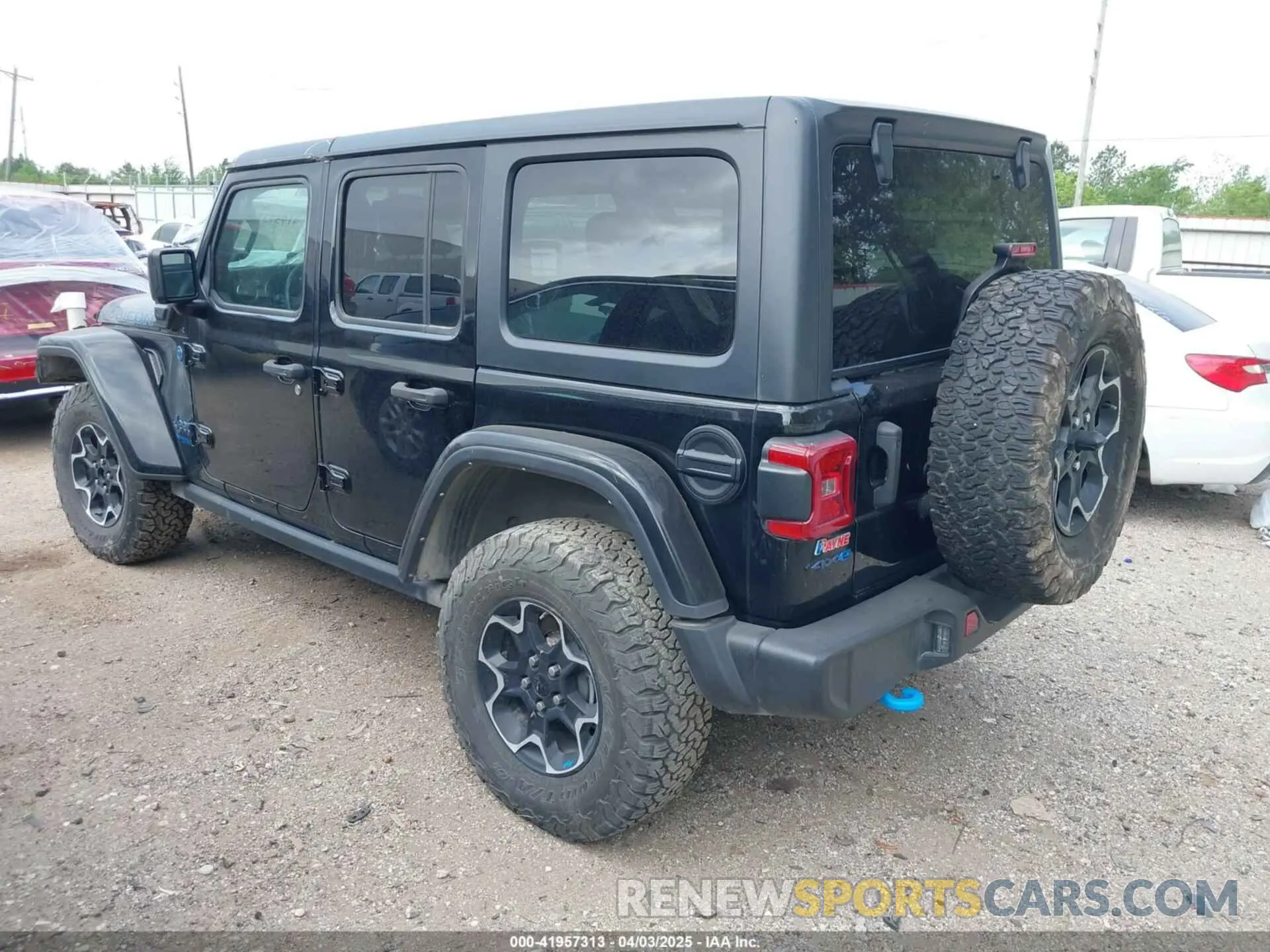 3 Photograph of a damaged car 1C4JJXR63NW228550 JEEP WRANGLER 4XE 2022