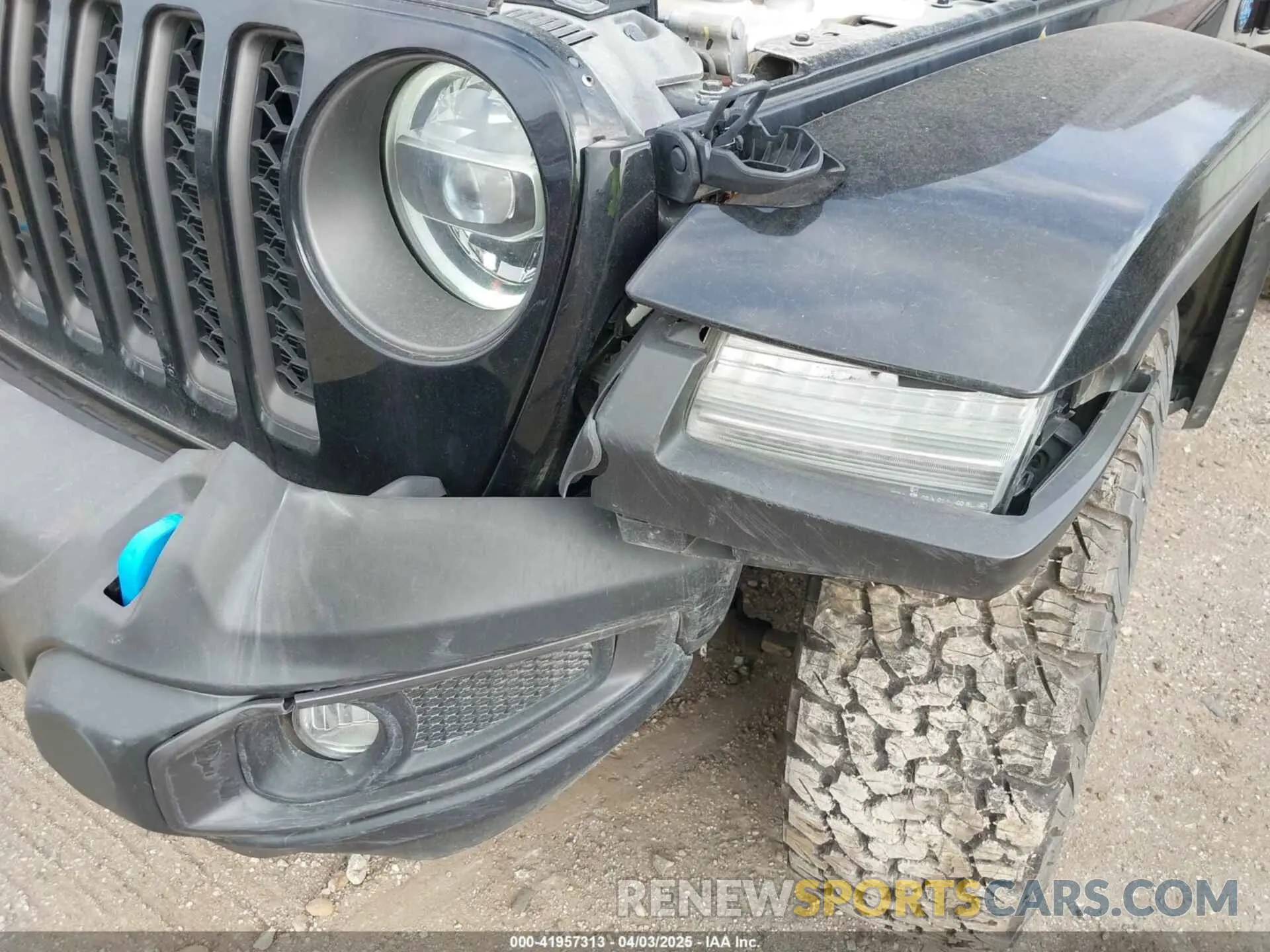 6 Photograph of a damaged car 1C4JJXR63NW228550 JEEP WRANGLER 4XE 2022