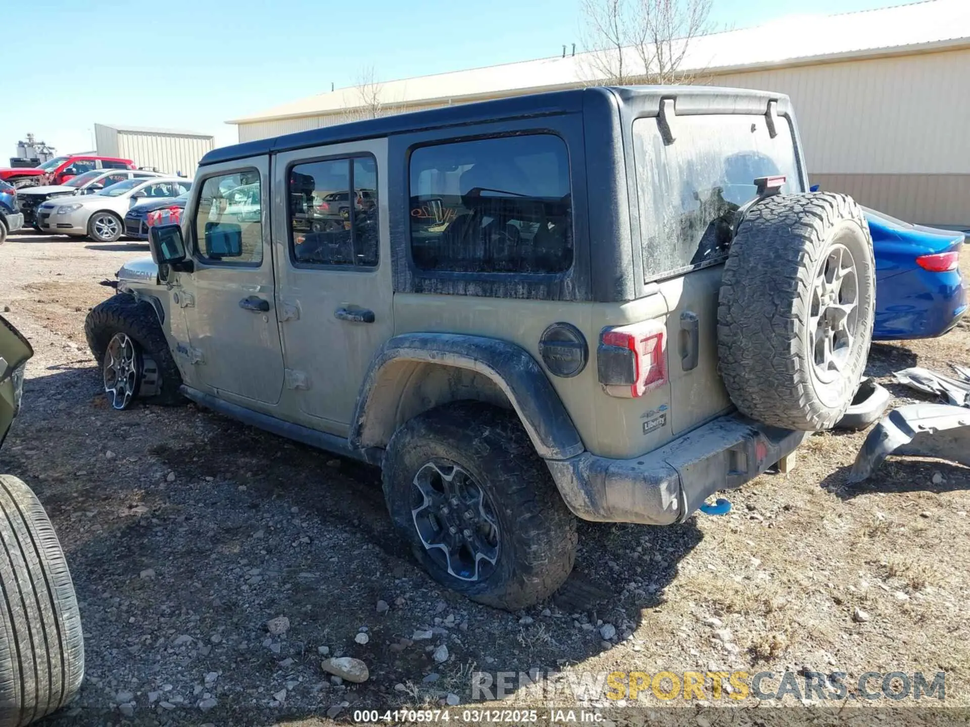 3 Photograph of a damaged car 1C4JJXR64NW238262 JEEP WRANGLER 4XE 2022