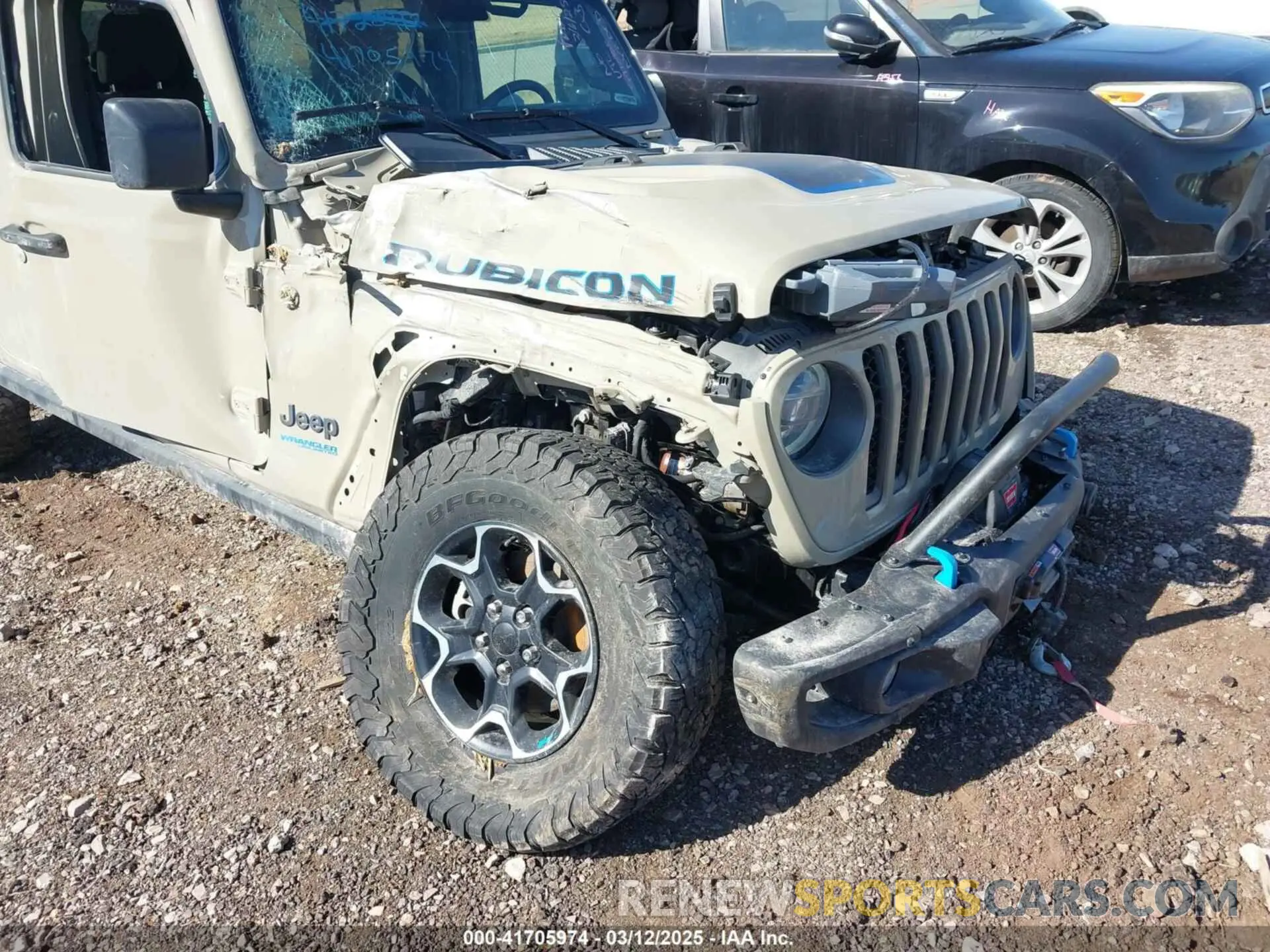 6 Photograph of a damaged car 1C4JJXR64NW238262 JEEP WRANGLER 4XE 2022