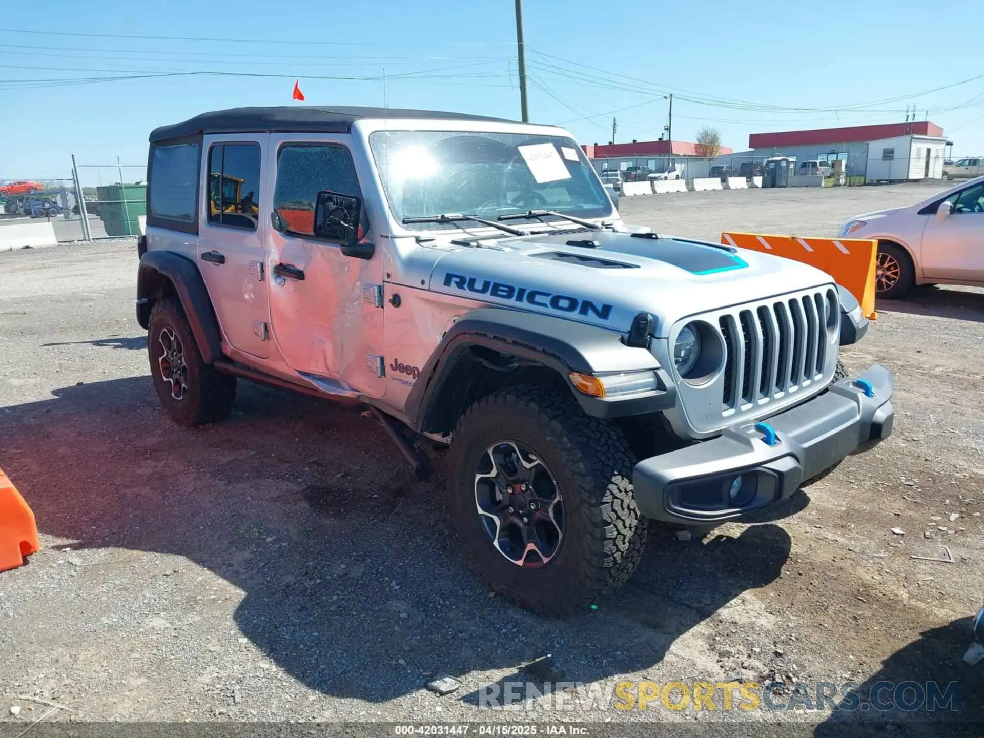 1 Photograph of a damaged car 1C4JJXR65NW198063 JEEP WRANGLER 4XE 2022