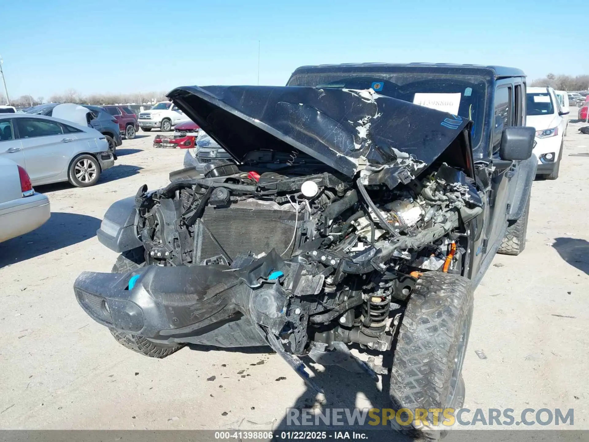 6 Photograph of a damaged car 1C4JJXN60PW605344 JEEP WRANGLER 4XE 2023
