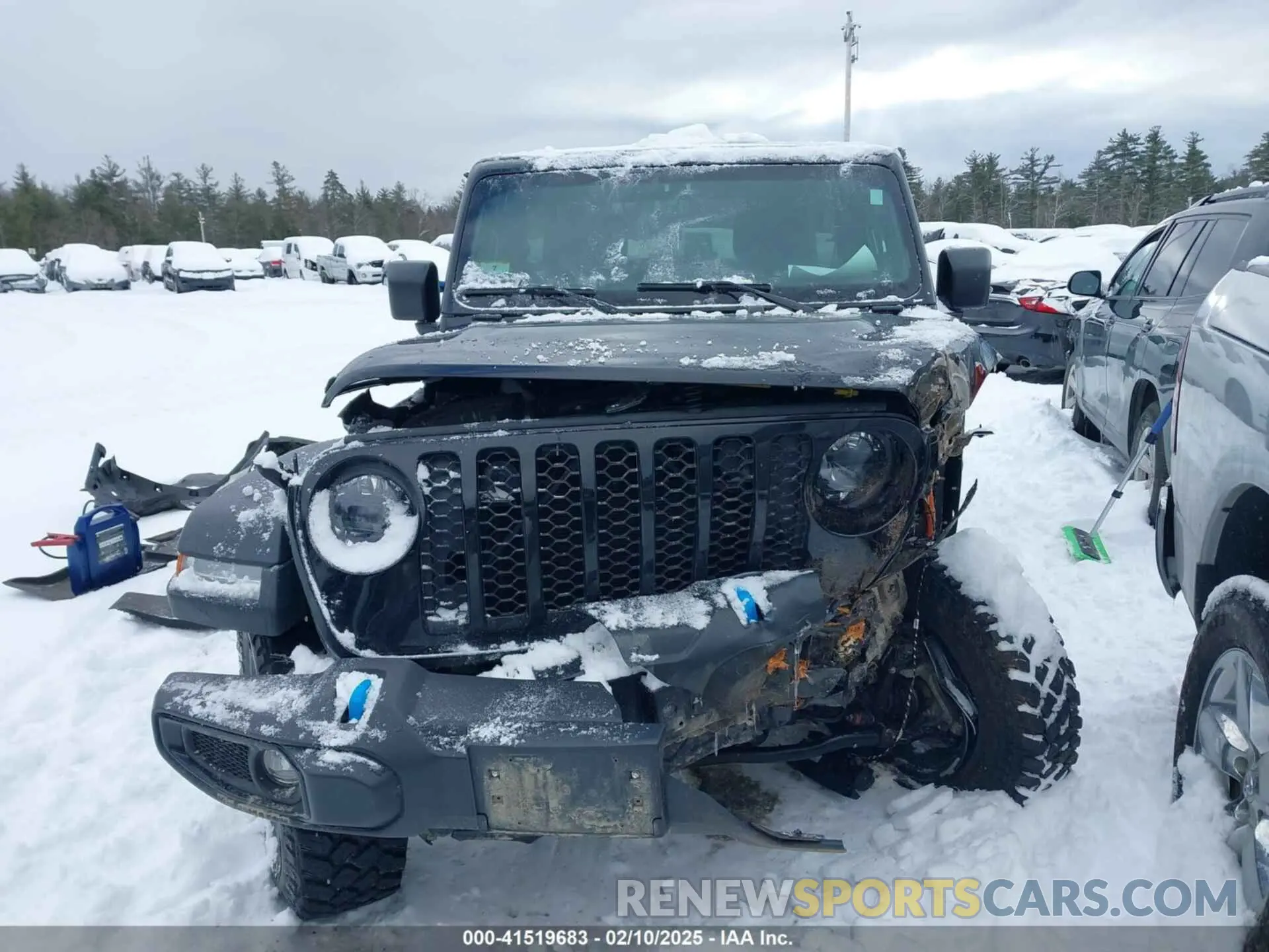 13 Photograph of a damaged car 1C4JJXN60PW626923 JEEP WRANGLER 4XE 2023
