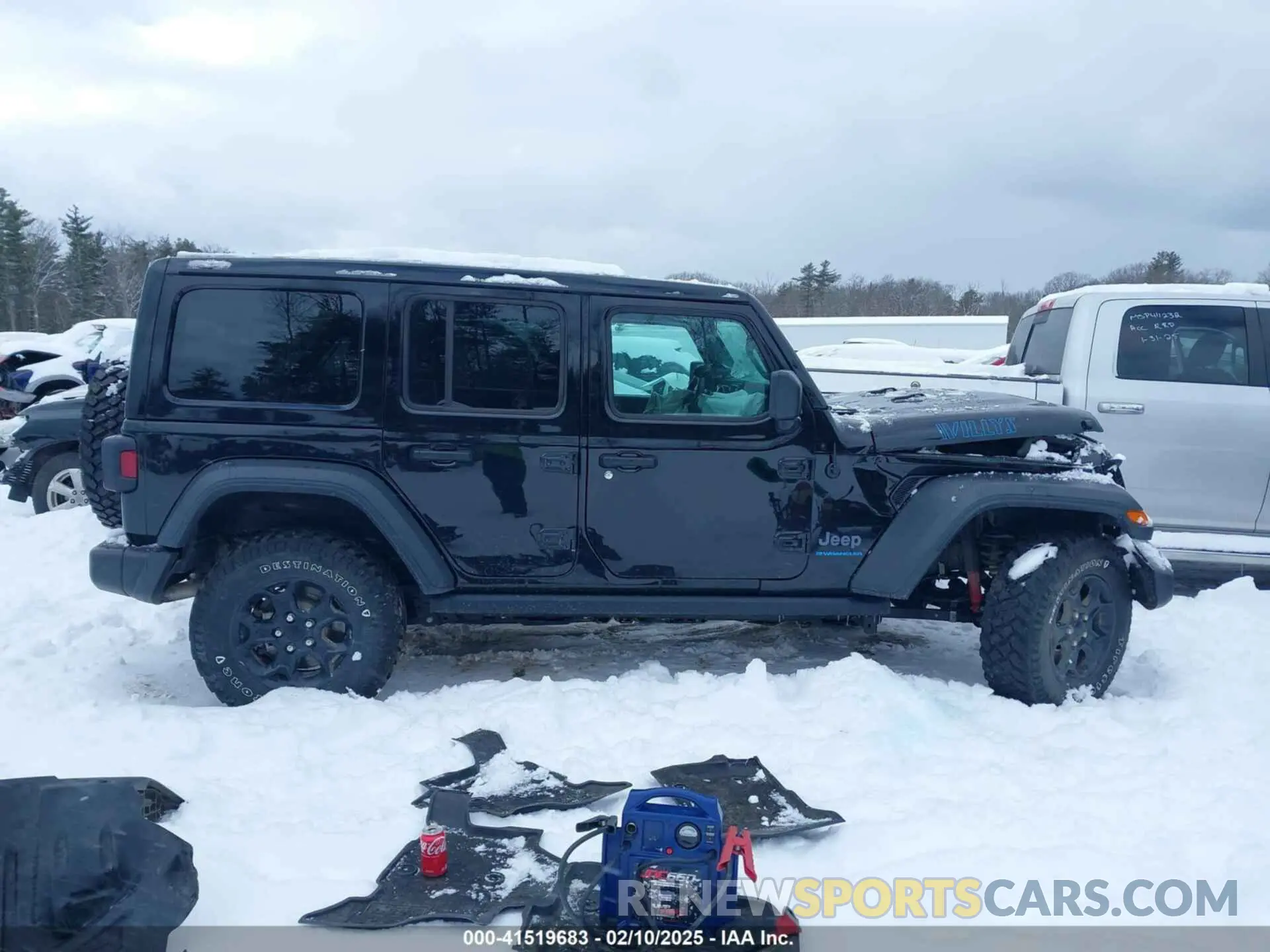 14 Photograph of a damaged car 1C4JJXN60PW626923 JEEP WRANGLER 4XE 2023