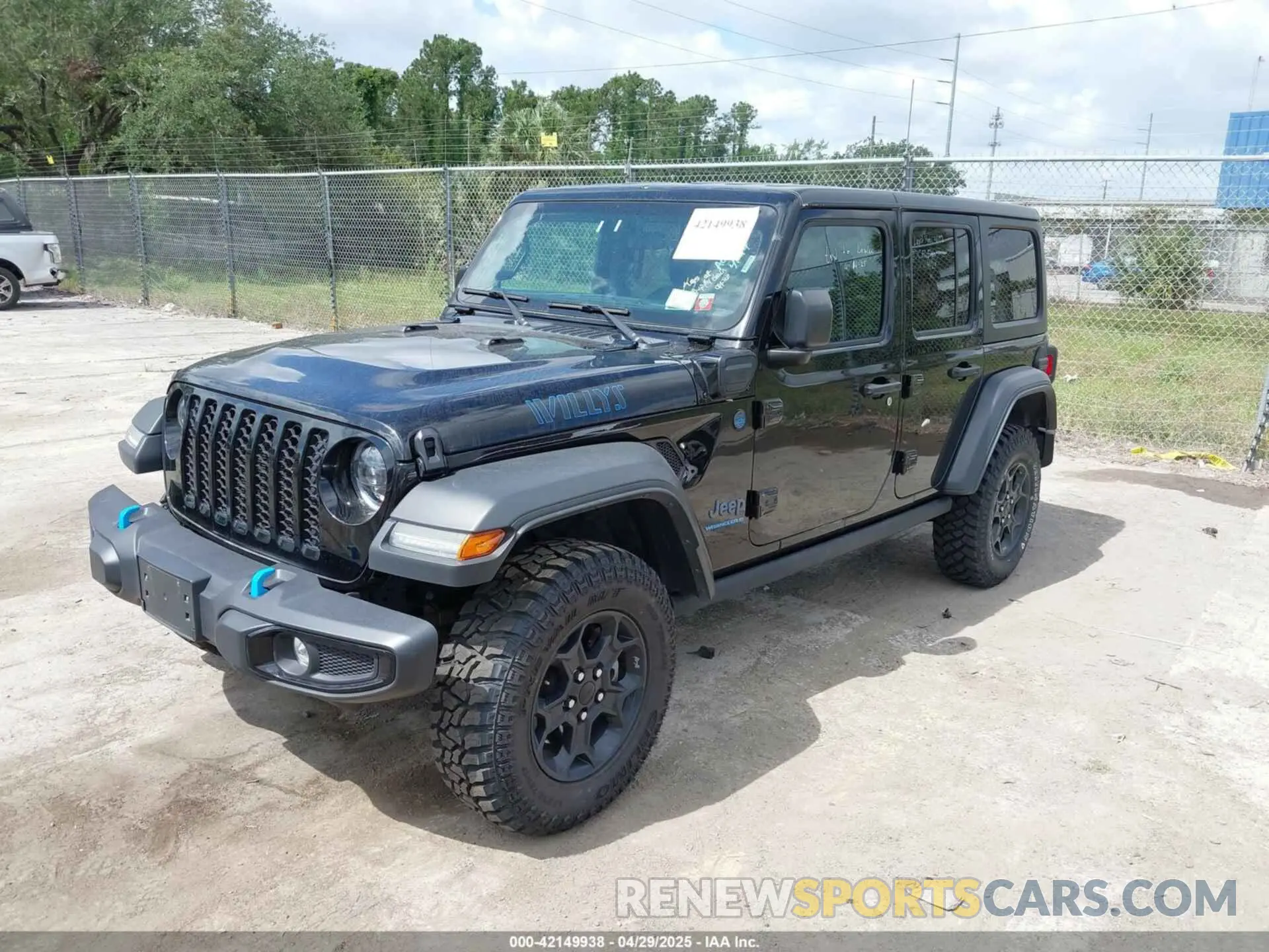 2 Photograph of a damaged car 1C4JJXN60PW661350 JEEP WRANGLER 4XE 2023