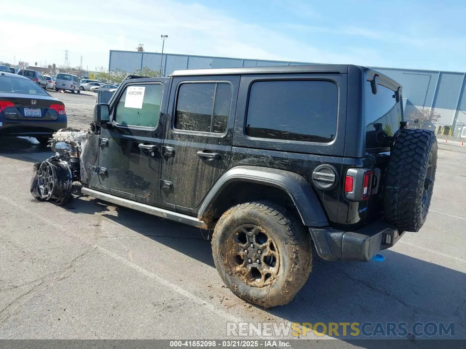 3 Photograph of a damaged car 1C4JJXN62PW641200 JEEP WRANGLER 4XE 2023