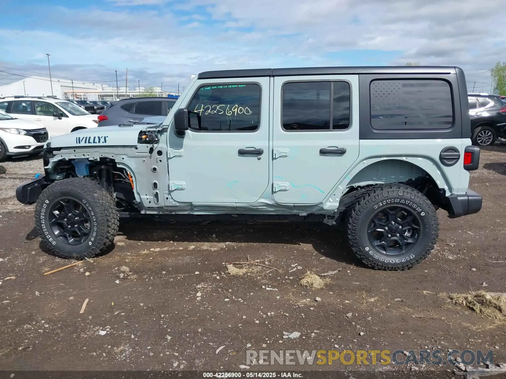 14 Photograph of a damaged car 1C4JJXN63PW625829 JEEP WRANGLER 4XE 2023